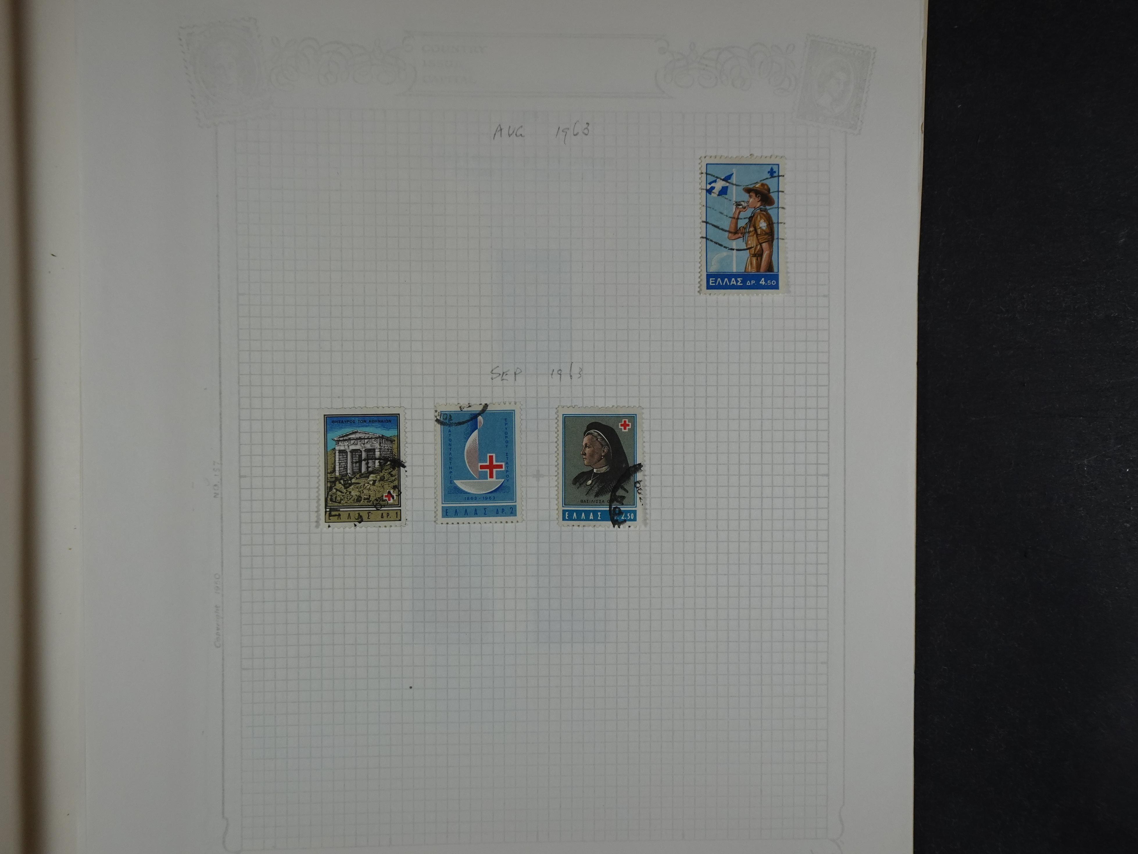 Mooie verzameling 1862 - 1966 veel Hermes koppen en diverse types redelijke kwaliteit. 66