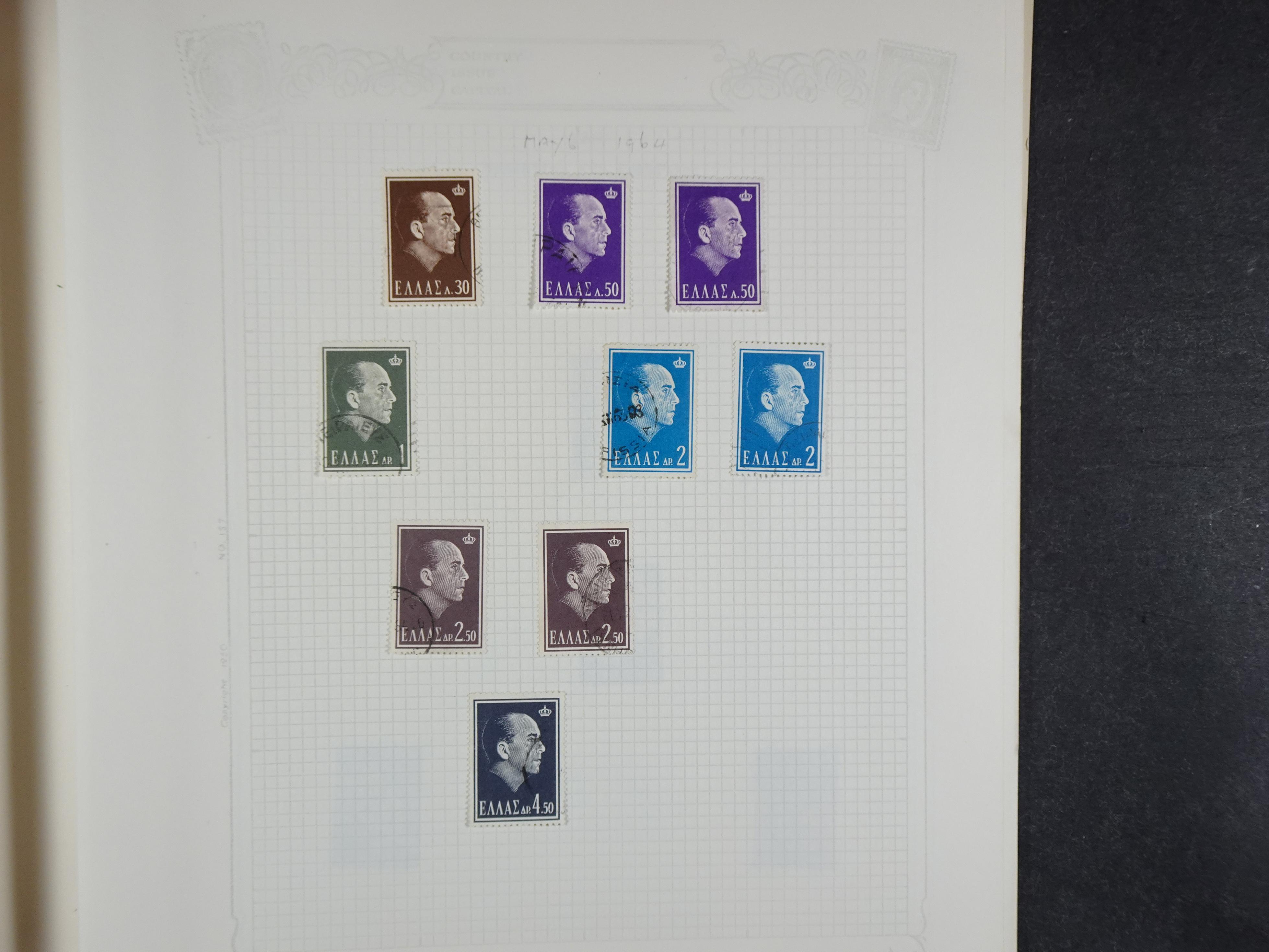 Mooie verzameling 1862 - 1966 veel Hermes koppen en diverse types redelijke kwaliteit. 68