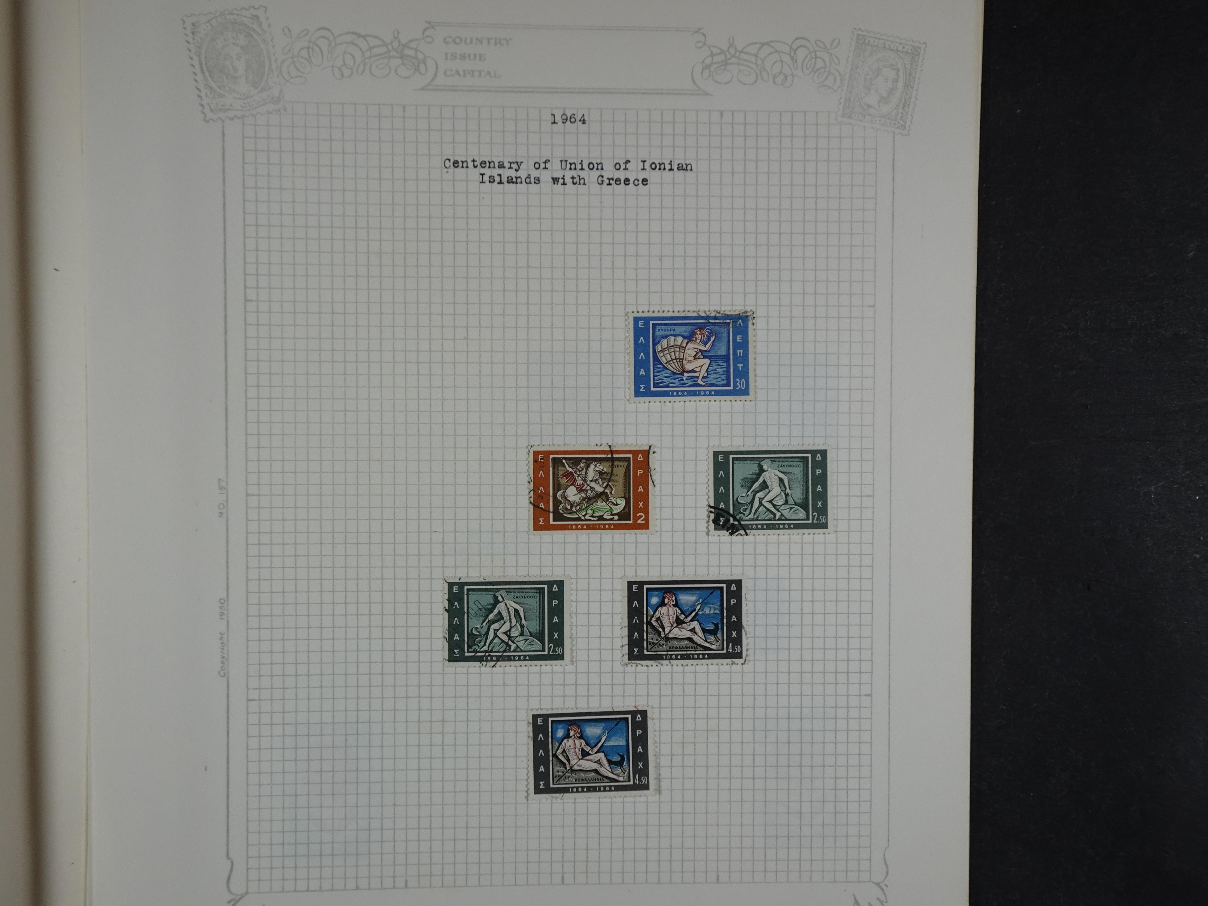 Mooie verzameling 1862 - 1966 veel Hermes koppen en diverse types redelijke kwaliteit. 70