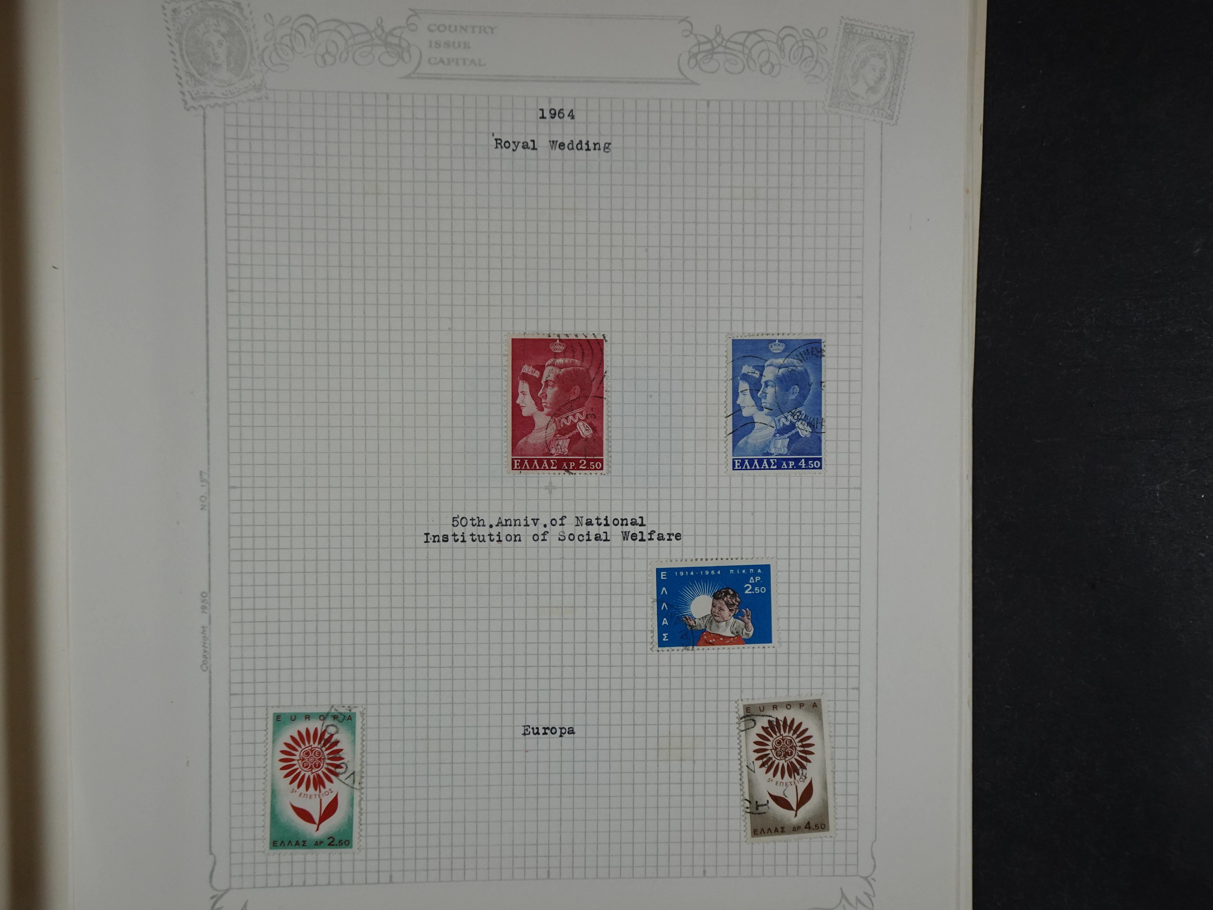 Mooie verzameling 1862 - 1966 veel Hermes koppen en diverse types redelijke kwaliteit. 71