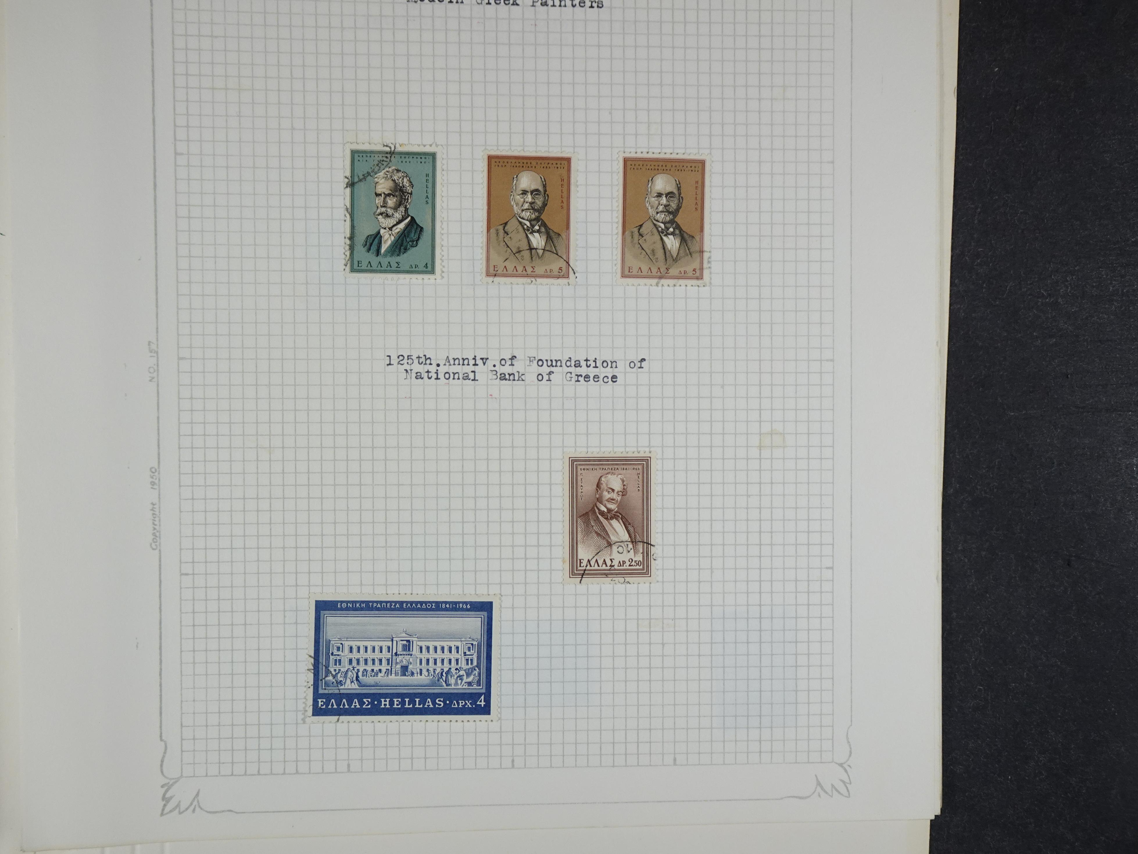 Mooie verzameling 1862 - 1966 veel Hermes koppen en diverse types redelijke kwaliteit. 75