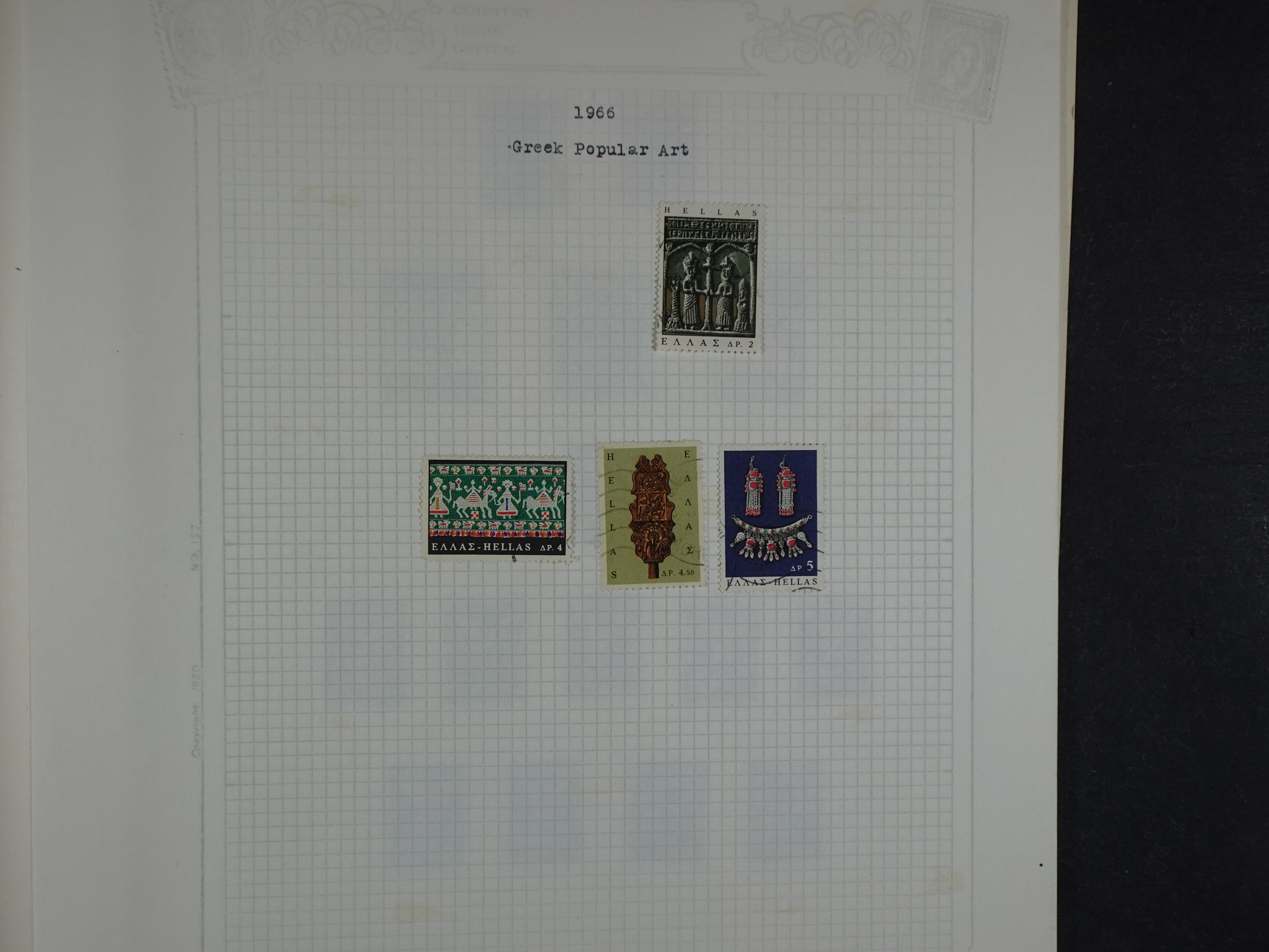 Mooie verzameling 1862 - 1966 veel Hermes koppen en diverse types redelijke kwaliteit. 78