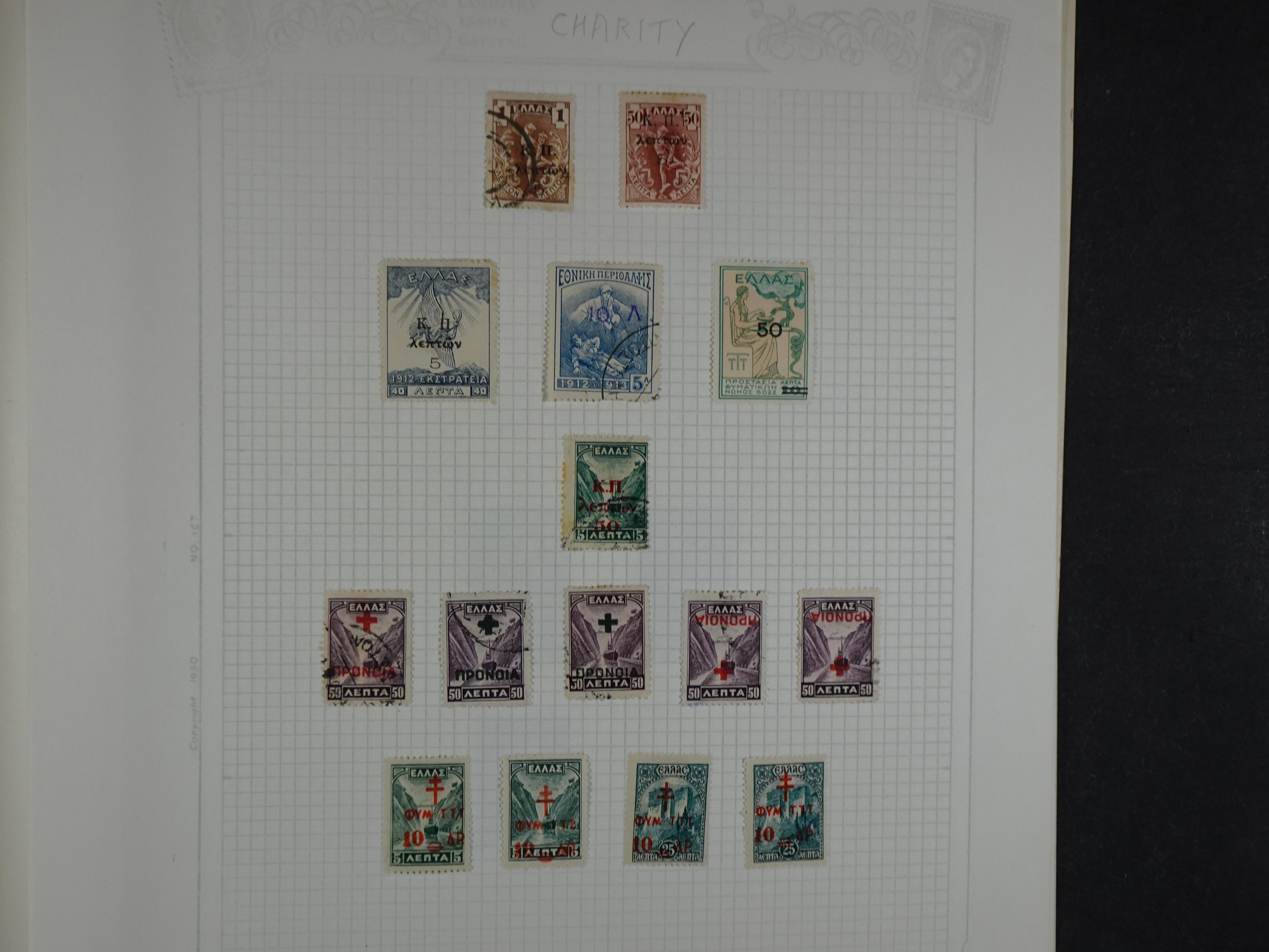 Mooie verzameling 1862 - 1966 veel Hermes koppen en diverse types redelijke kwaliteit. 79