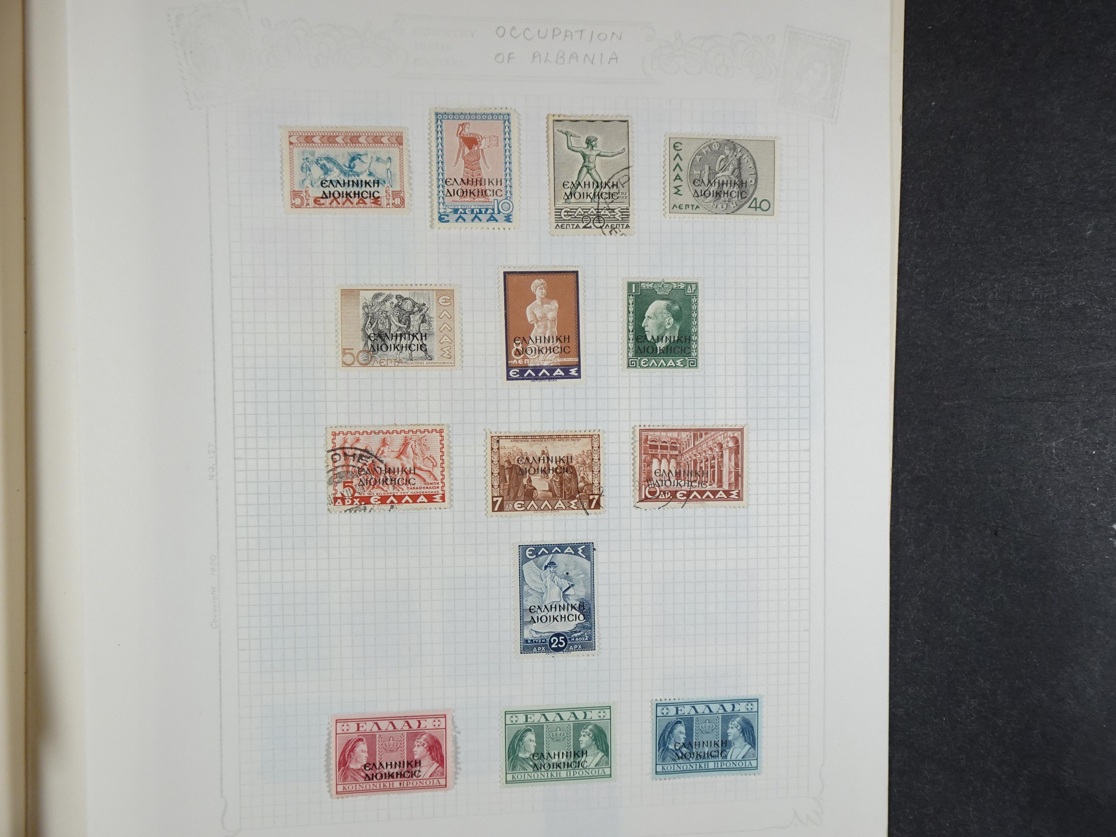 Mooie verzameling 1862 - 1966 veel Hermes koppen en diverse types redelijke kwaliteit. 82