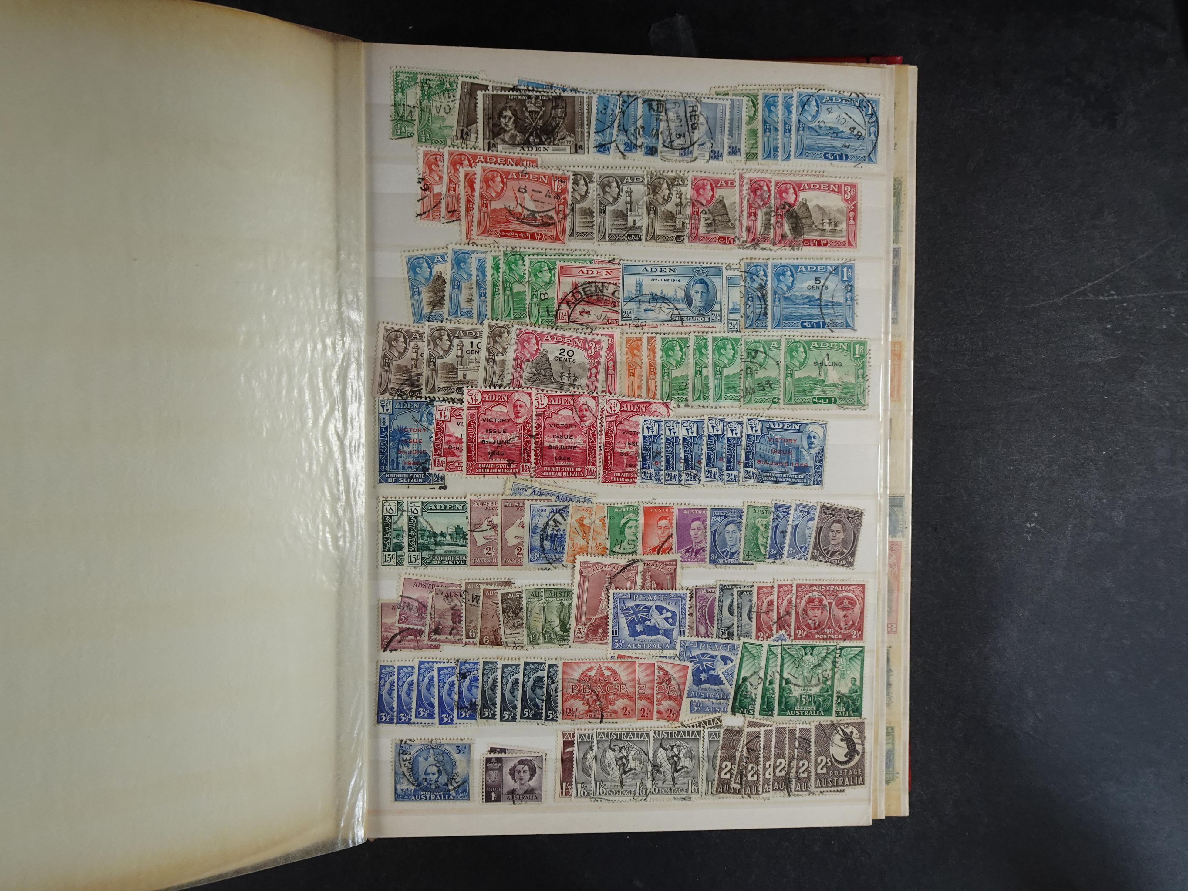 Prachtige stock waaronder betere series Britse gebieden diversen bijzondere stempels.