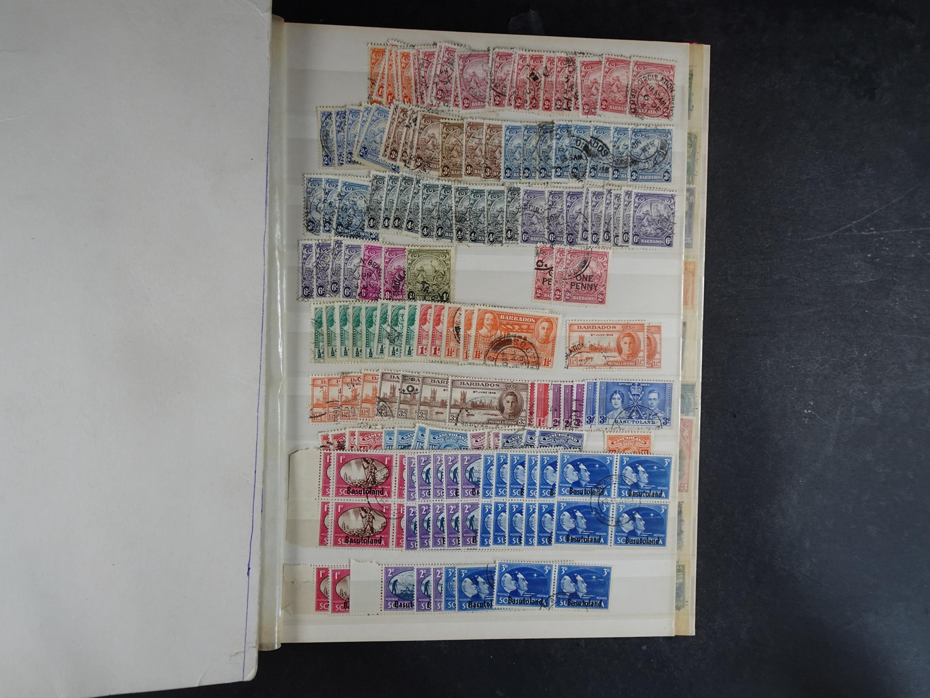 Prachtige stock waaronder betere series Britse gebieden diversen bijzondere stempels. 3