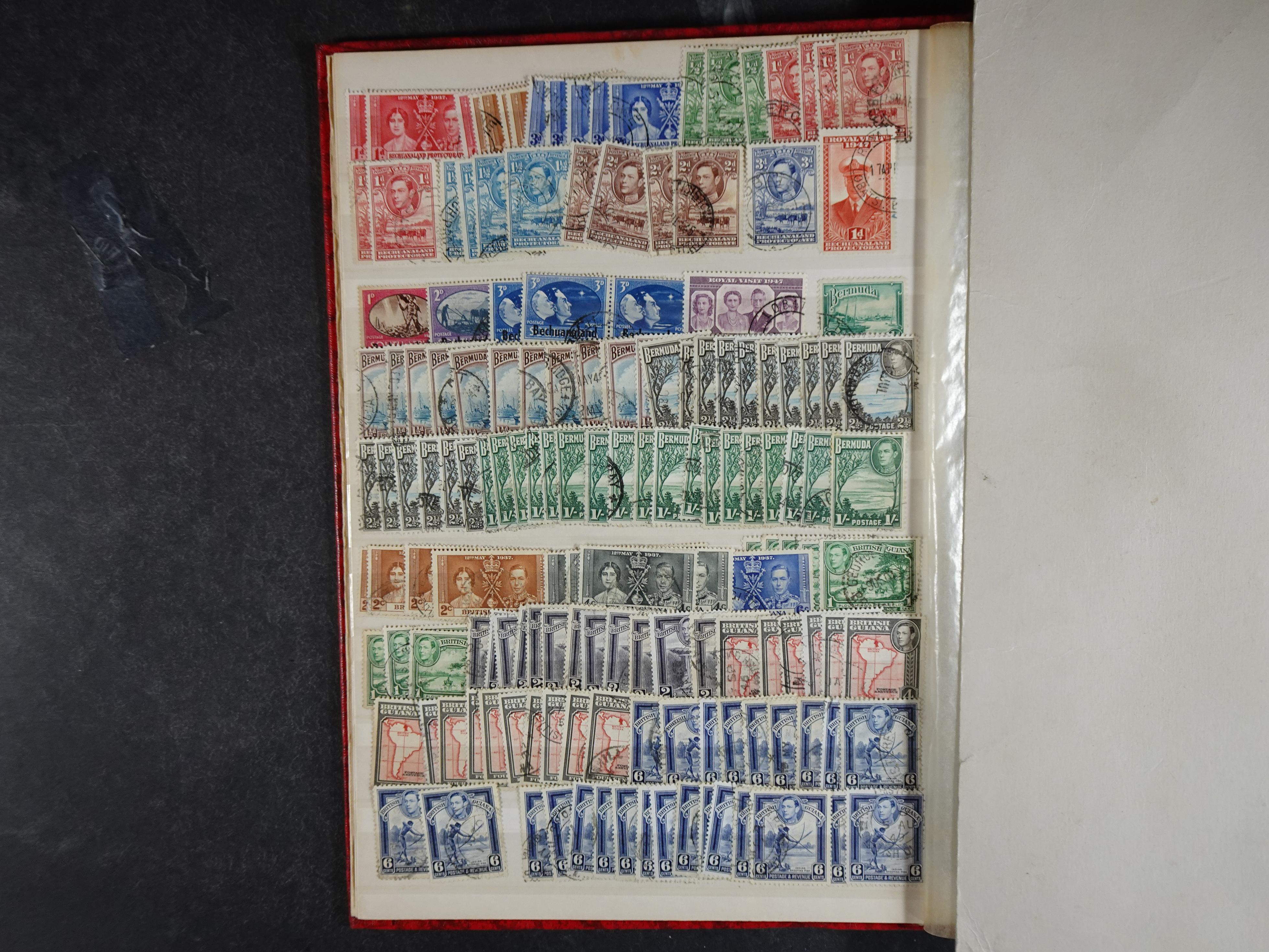 Prachtige stock waaronder betere series Britse gebieden diversen bijzondere stempels. 4