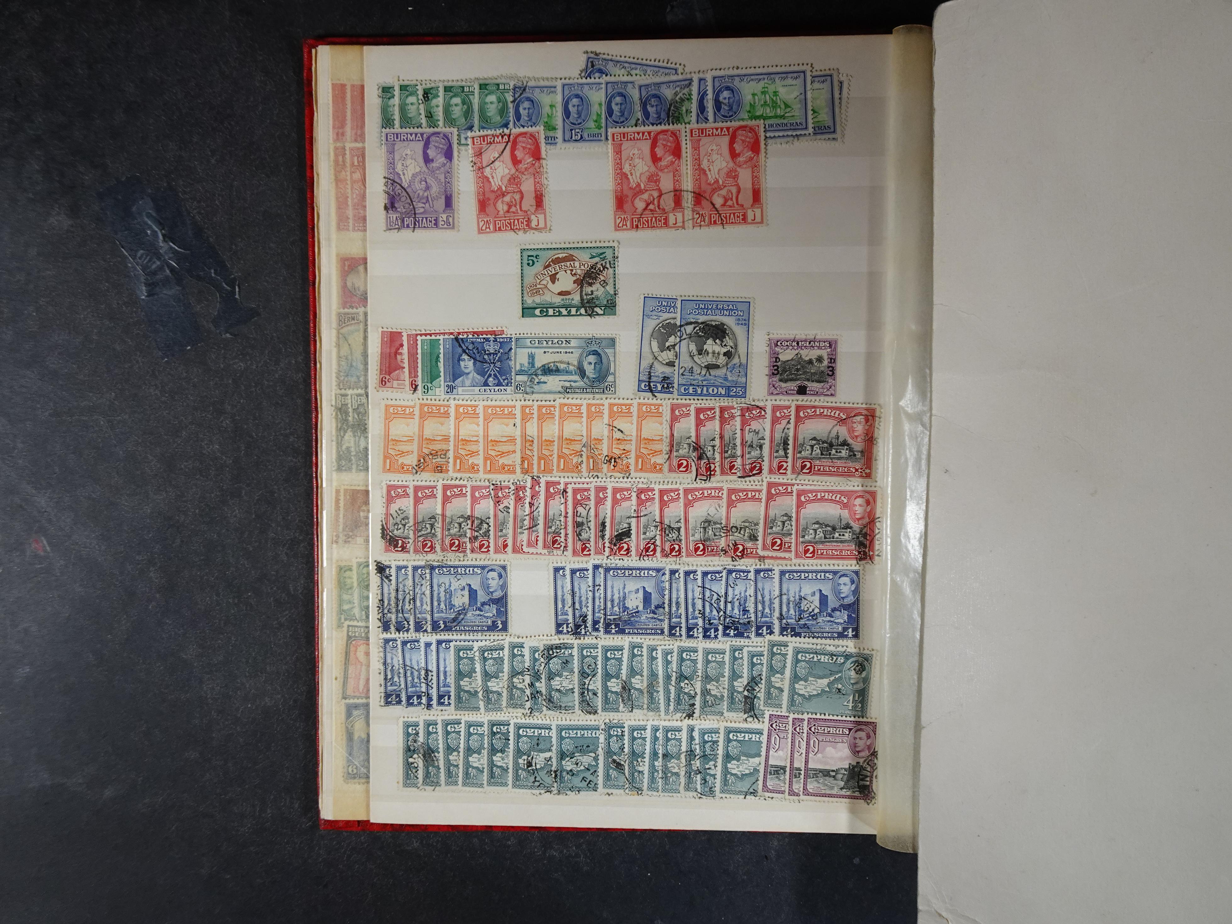 Prachtige stock waaronder betere series Britse gebieden diversen bijzondere stempels. 6