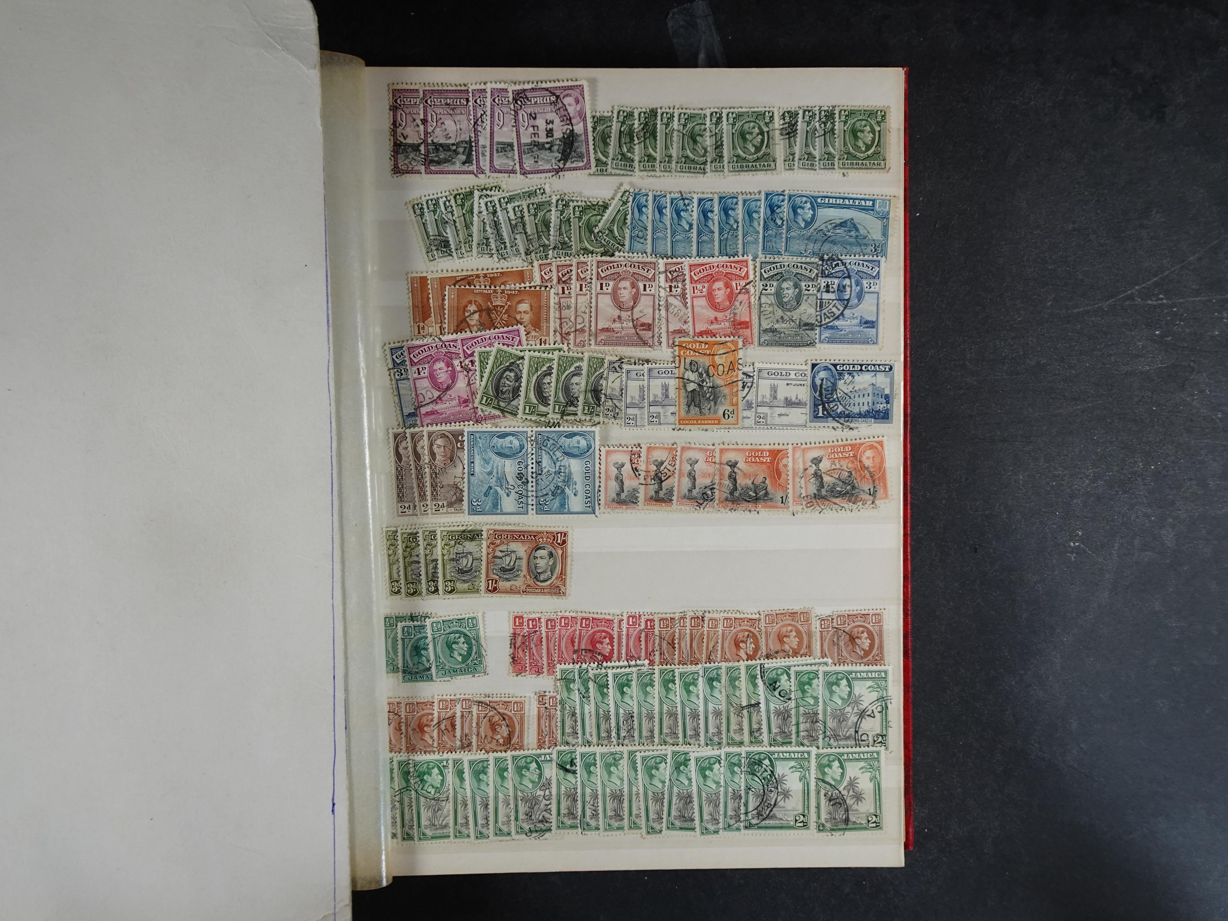 Prachtige stock waaronder betere series Britse gebieden diversen bijzondere stempels. 7