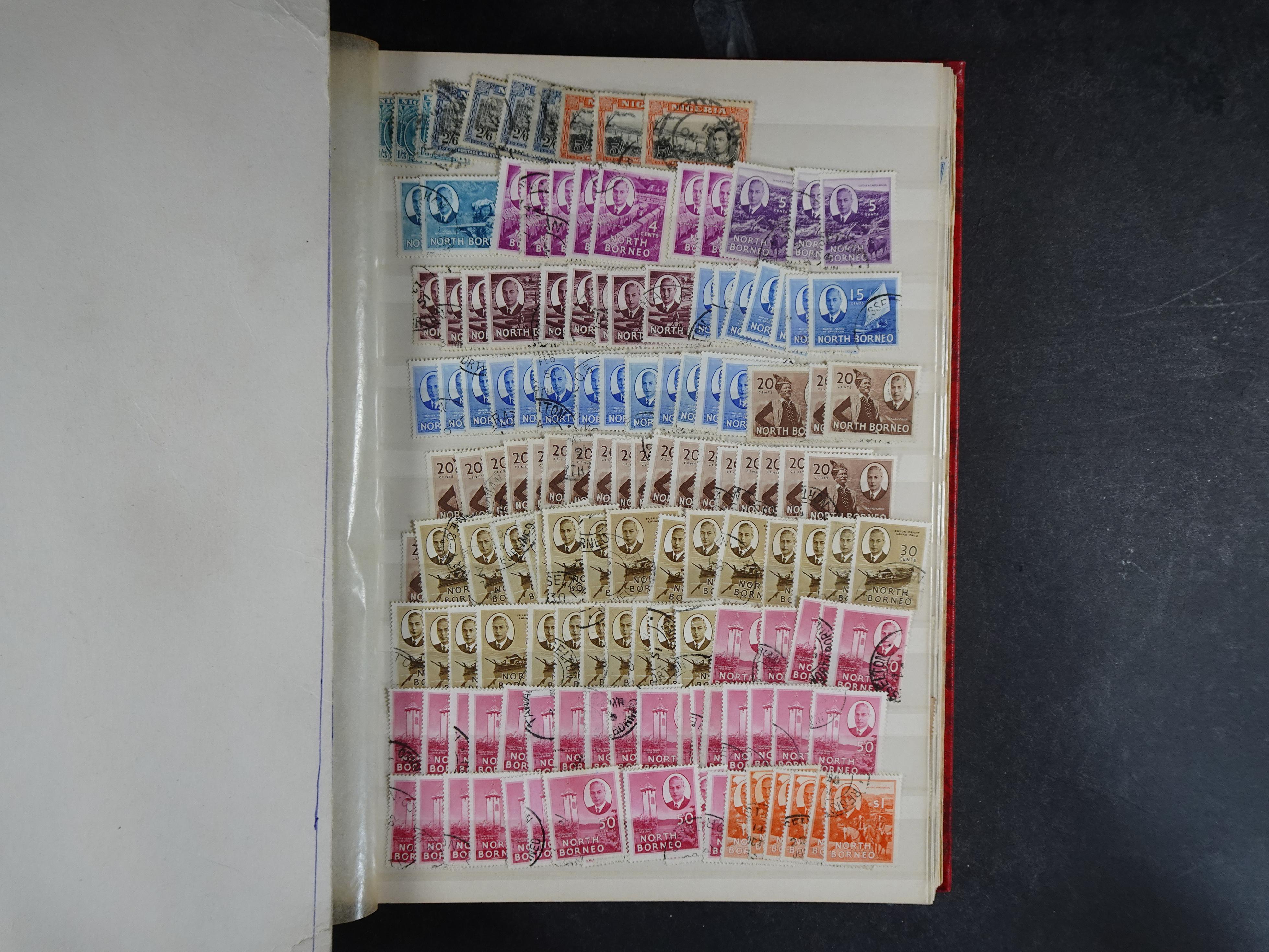 Prachtige stock waaronder betere series Britse gebieden diversen bijzondere stempels. 11