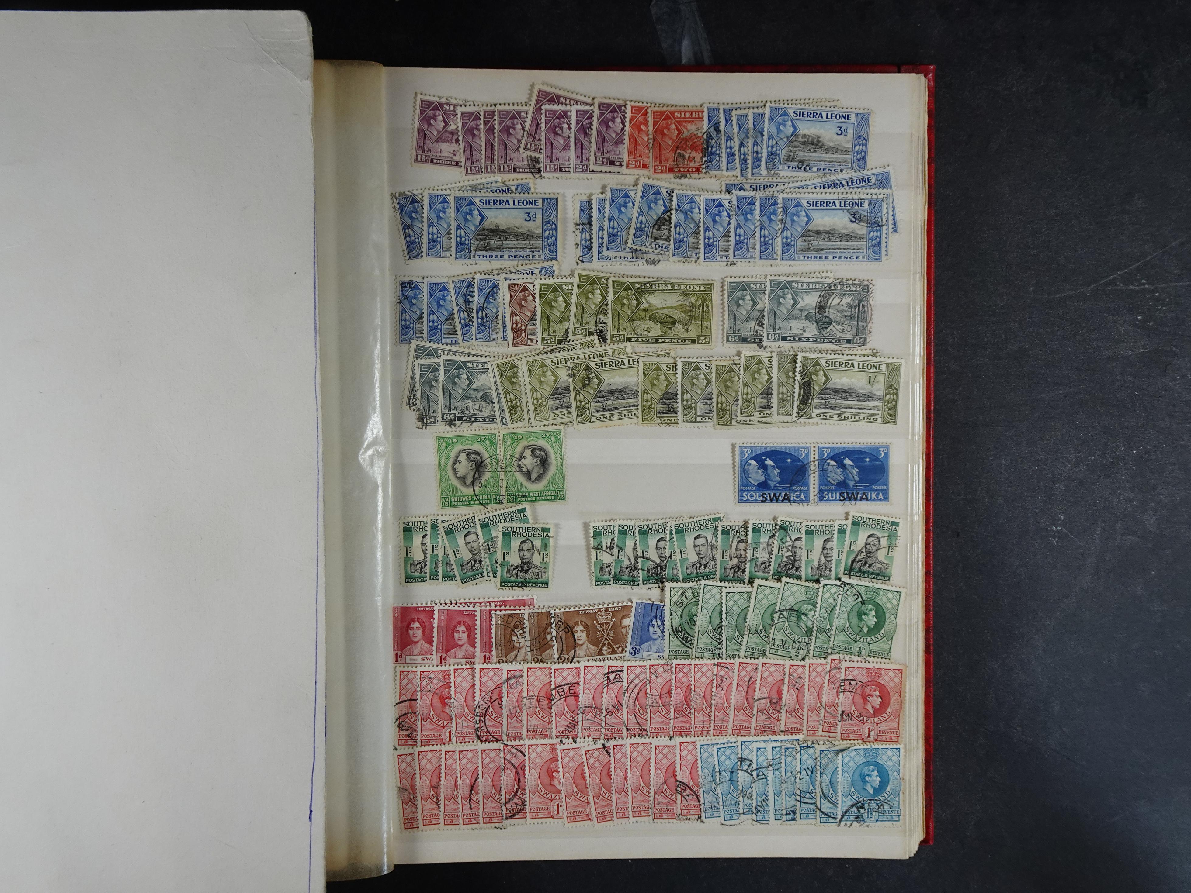 Prachtige stock waaronder betere series Britse gebieden diversen bijzondere stempels. 13