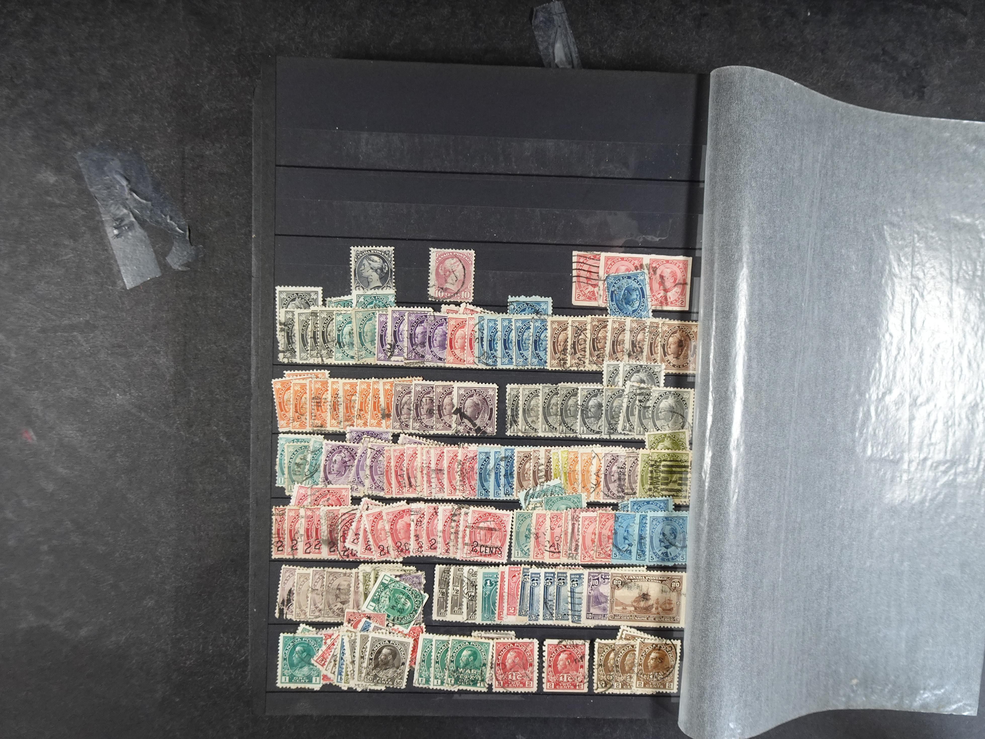 Geweldig fundgrube Britse gebieden met zeer veel bijzondere stempels en zeer fraai canada en ST. Helena. 6