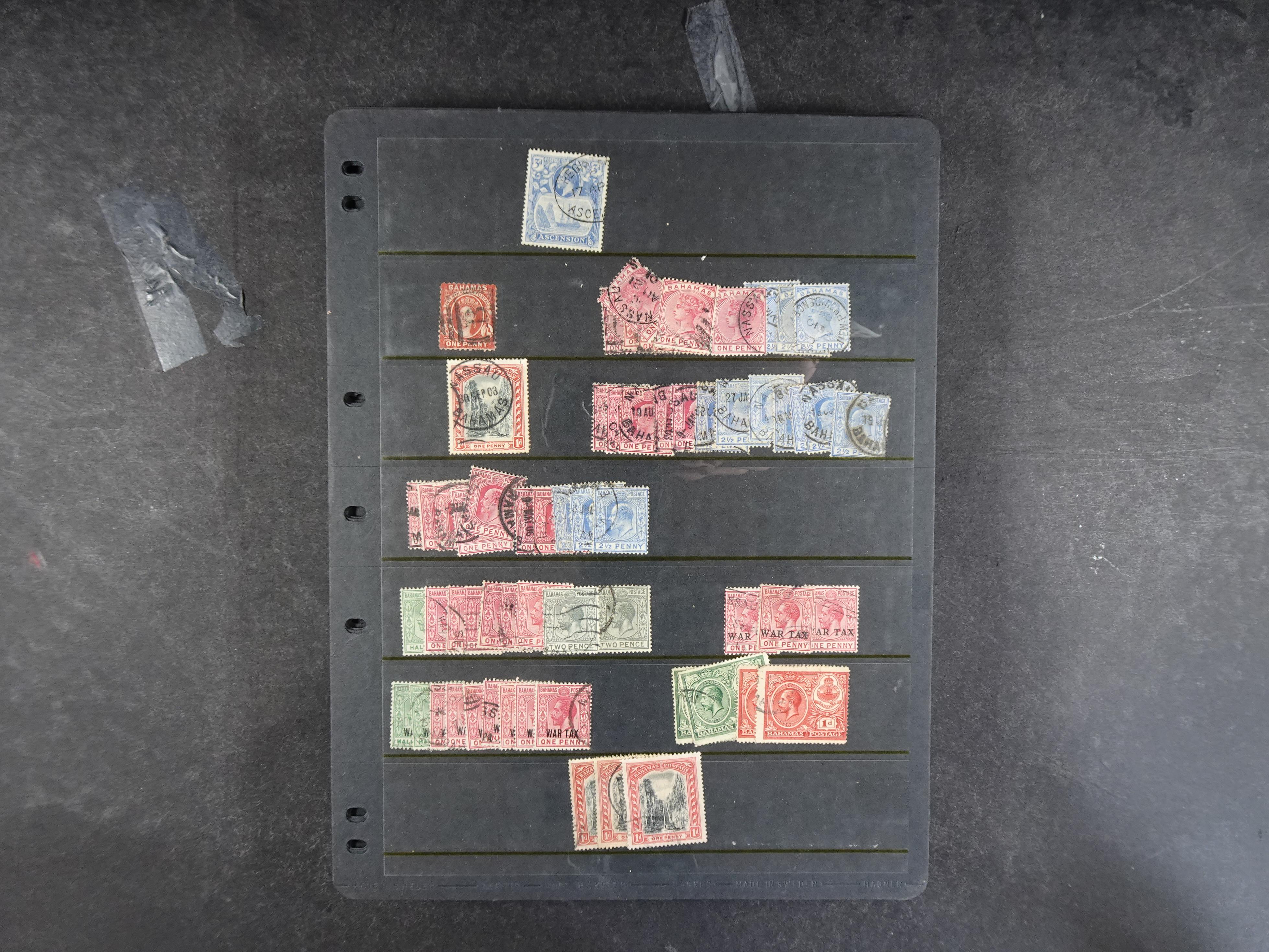 Geweldig fundgrube Britse gebieden met zeer veel bijzondere stempels en zeer fraai canada en ST. Helena. 7