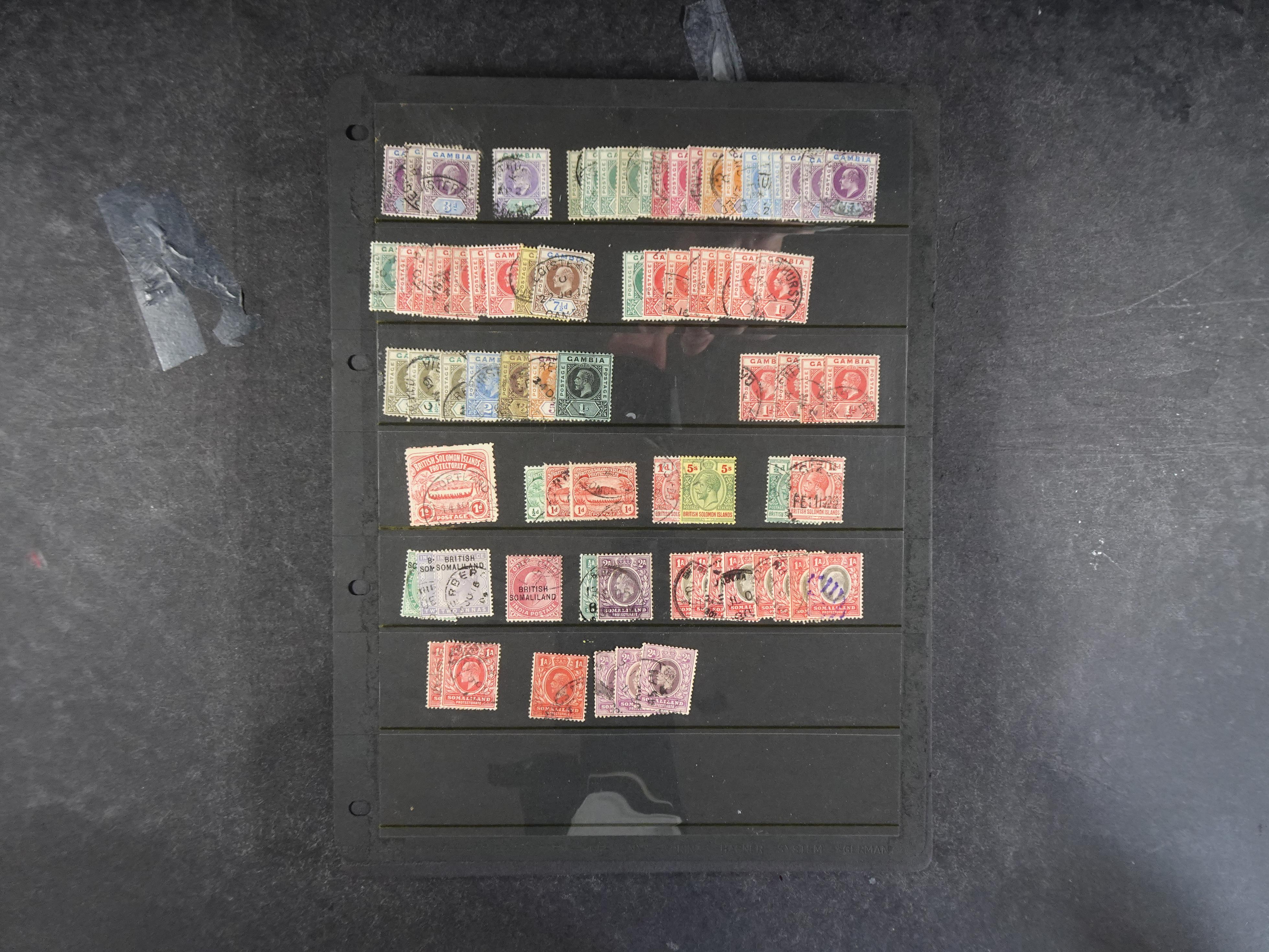 Geweldig fundgrube Britse gebieden met zeer veel bijzondere stempels en zeer fraai canada en ST. Helena. 12