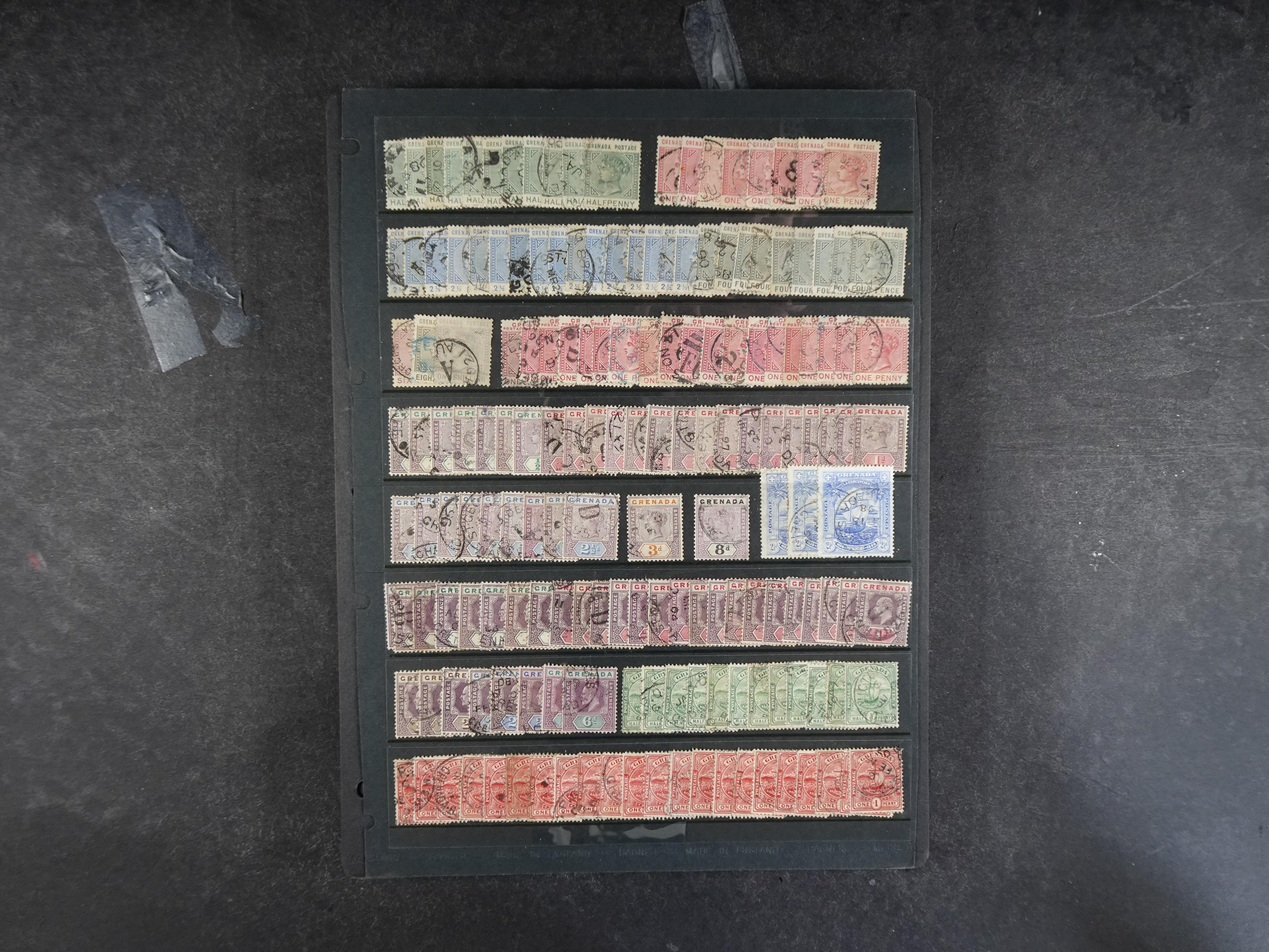 Geweldig fundgrube Britse gebieden met zeer veel bijzondere stempels en zeer fraai canada en ST. Helena. 14