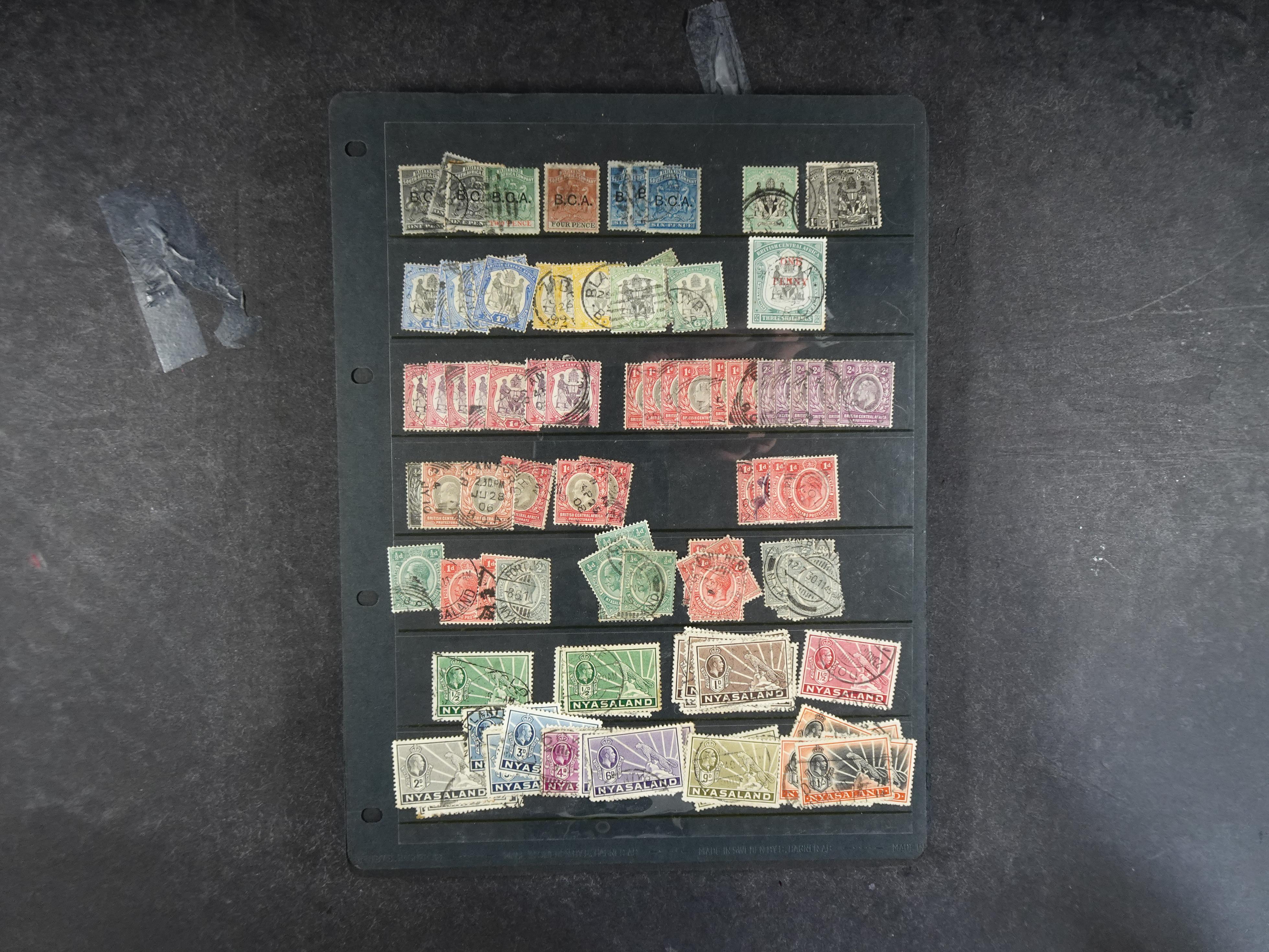 Geweldig fundgrube Britse gebieden met zeer veel bijzondere stempels en zeer fraai canada en ST. Helena. 20