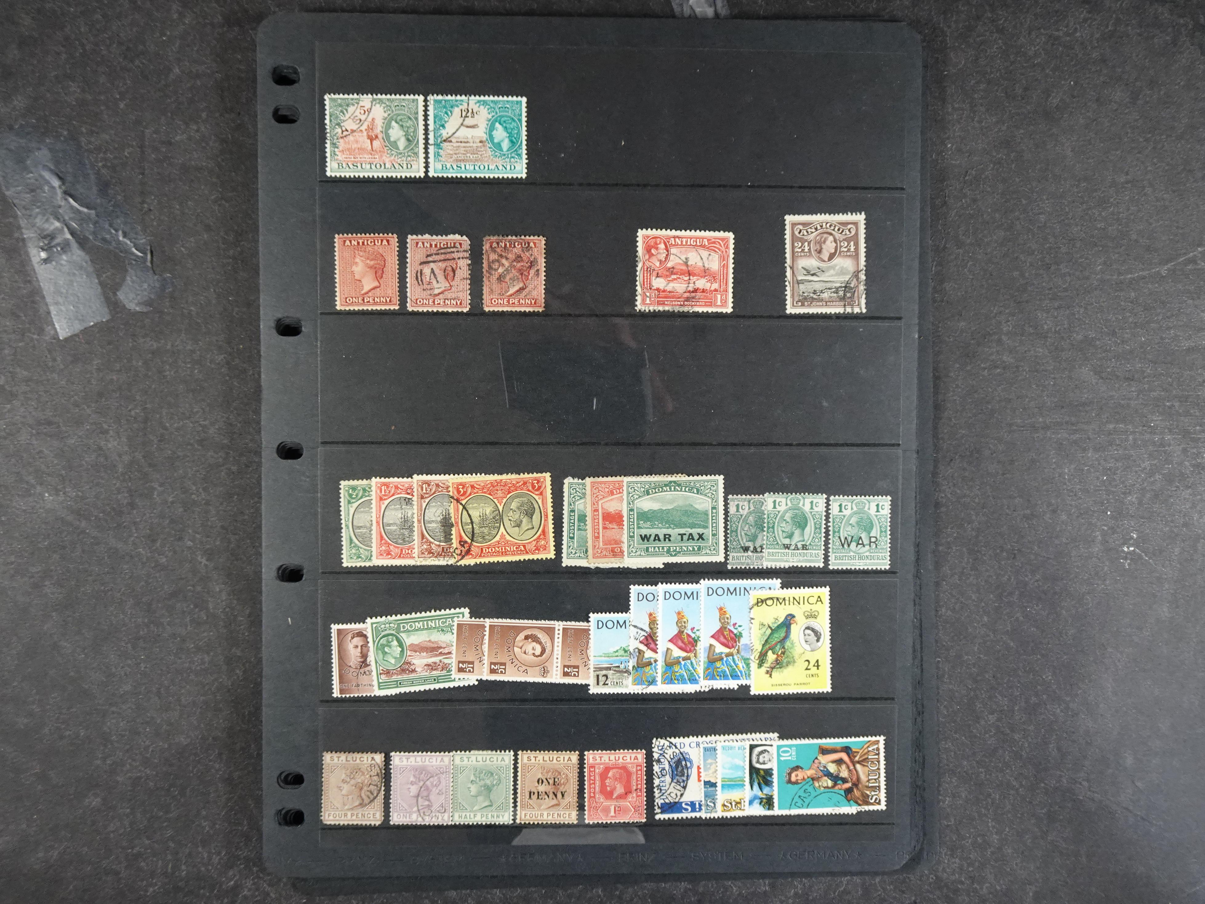 Geweldig fundgrube Britse gebieden met zeer veel bijzondere stempels en zeer fraai canada en ST. Helena. 31