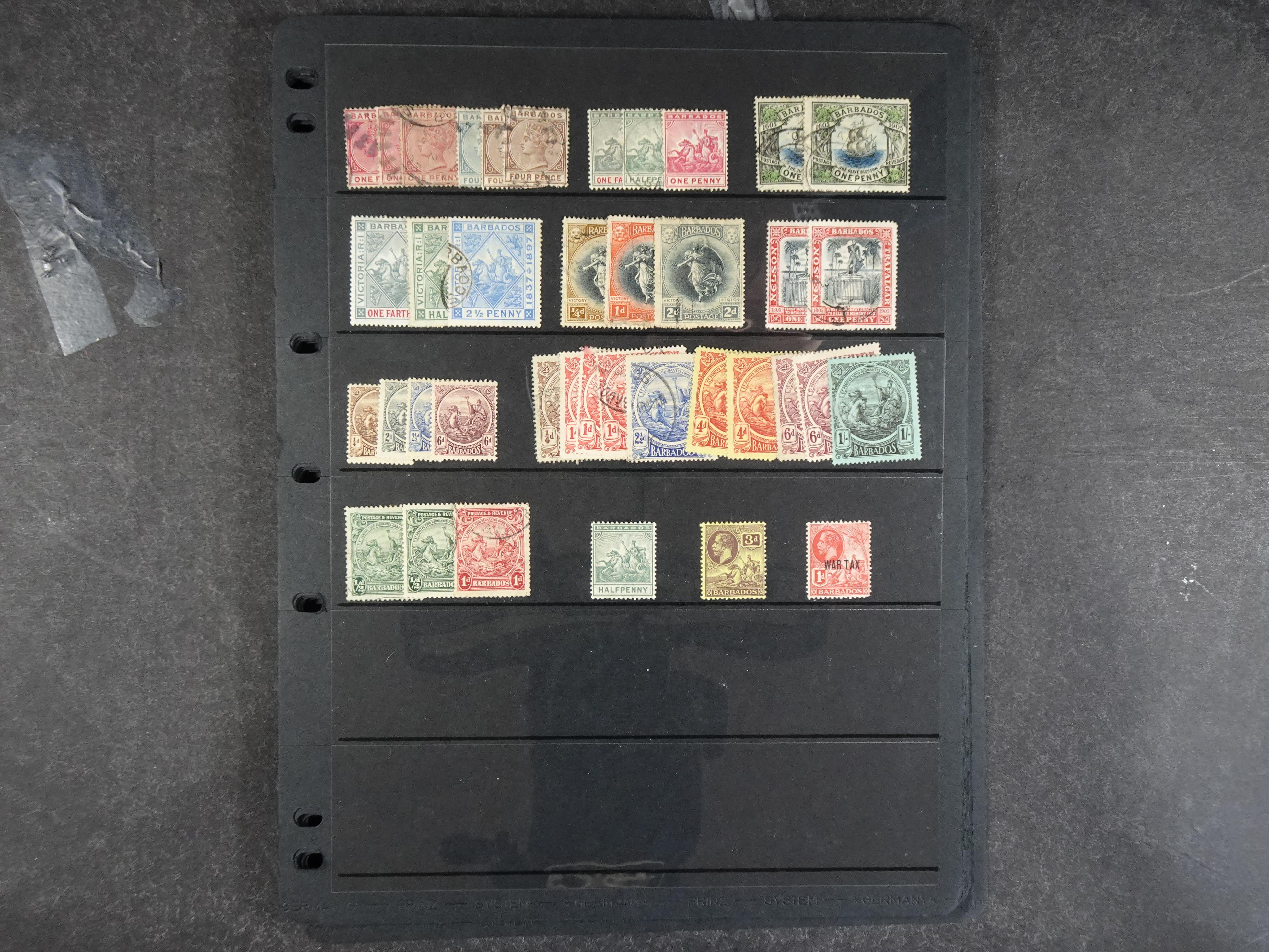 Geweldig fundgrube Britse gebieden met zeer veel bijzondere stempels en zeer fraai canada en ST. Helena. 32