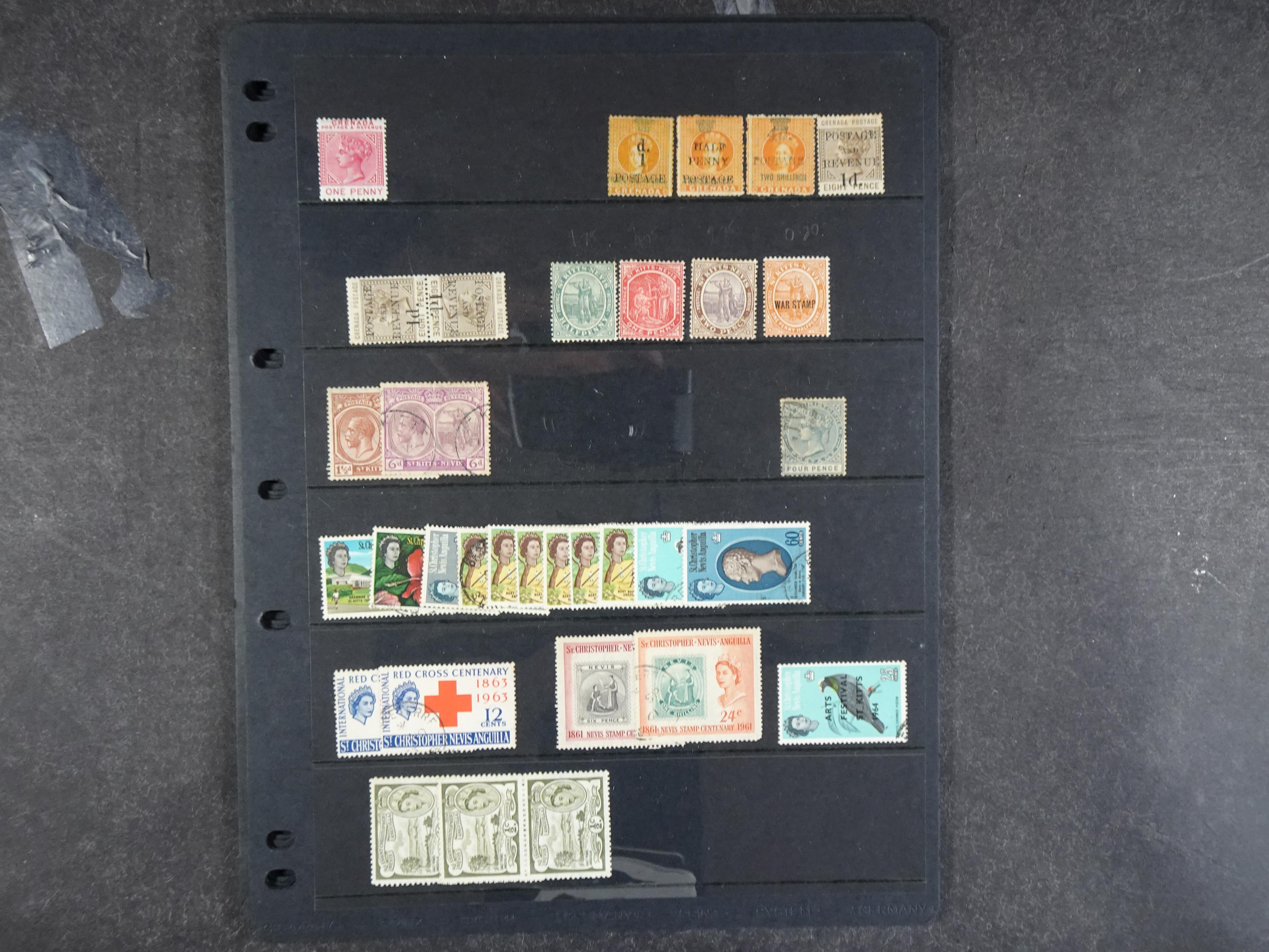 Geweldig fundgrube Britse gebieden met zeer veel bijzondere stempels en zeer fraai canada en ST. Helena. 40