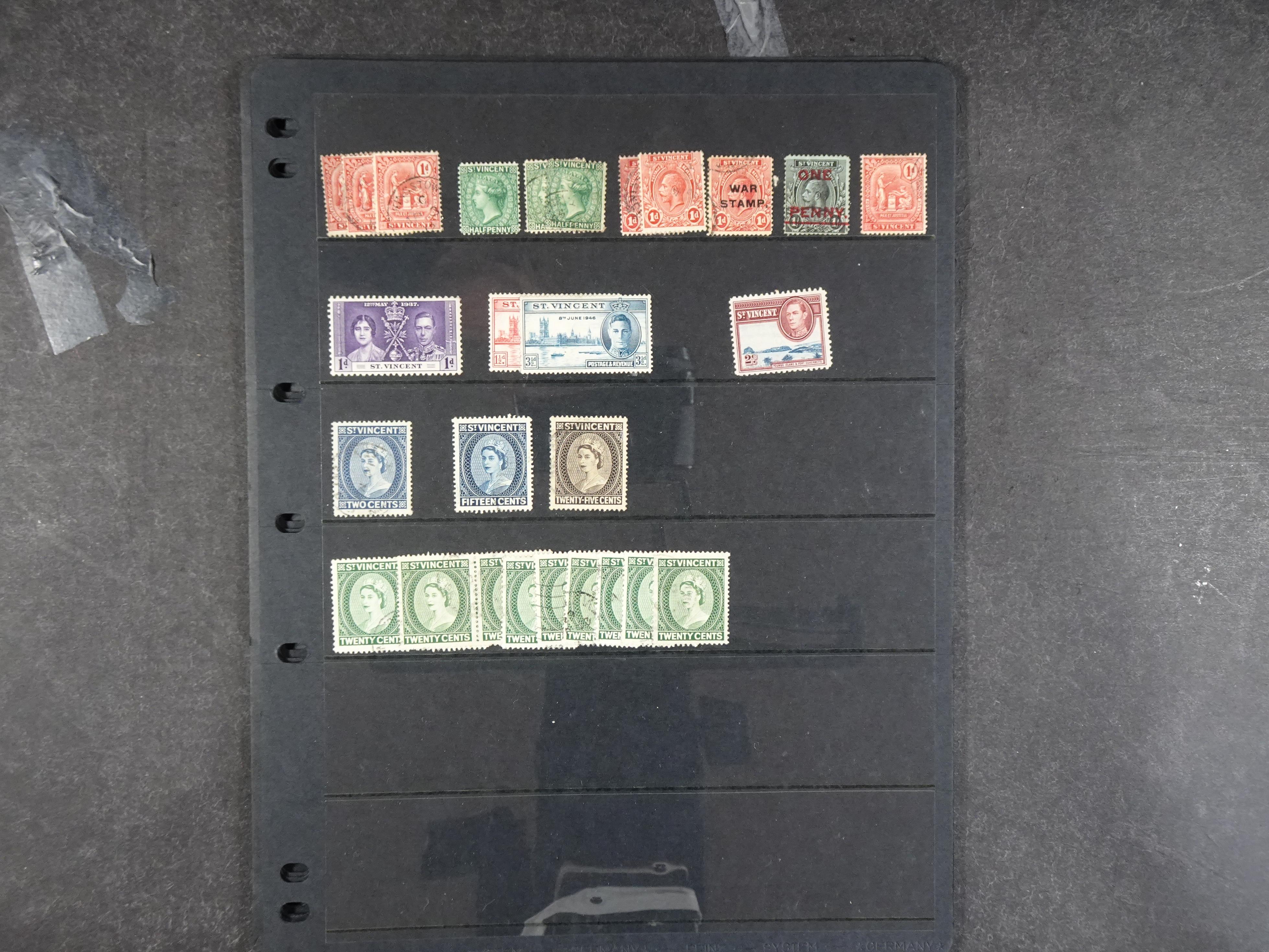 Geweldig fundgrube Britse gebieden met zeer veel bijzondere stempels en zeer fraai canada en ST. Helena. 41