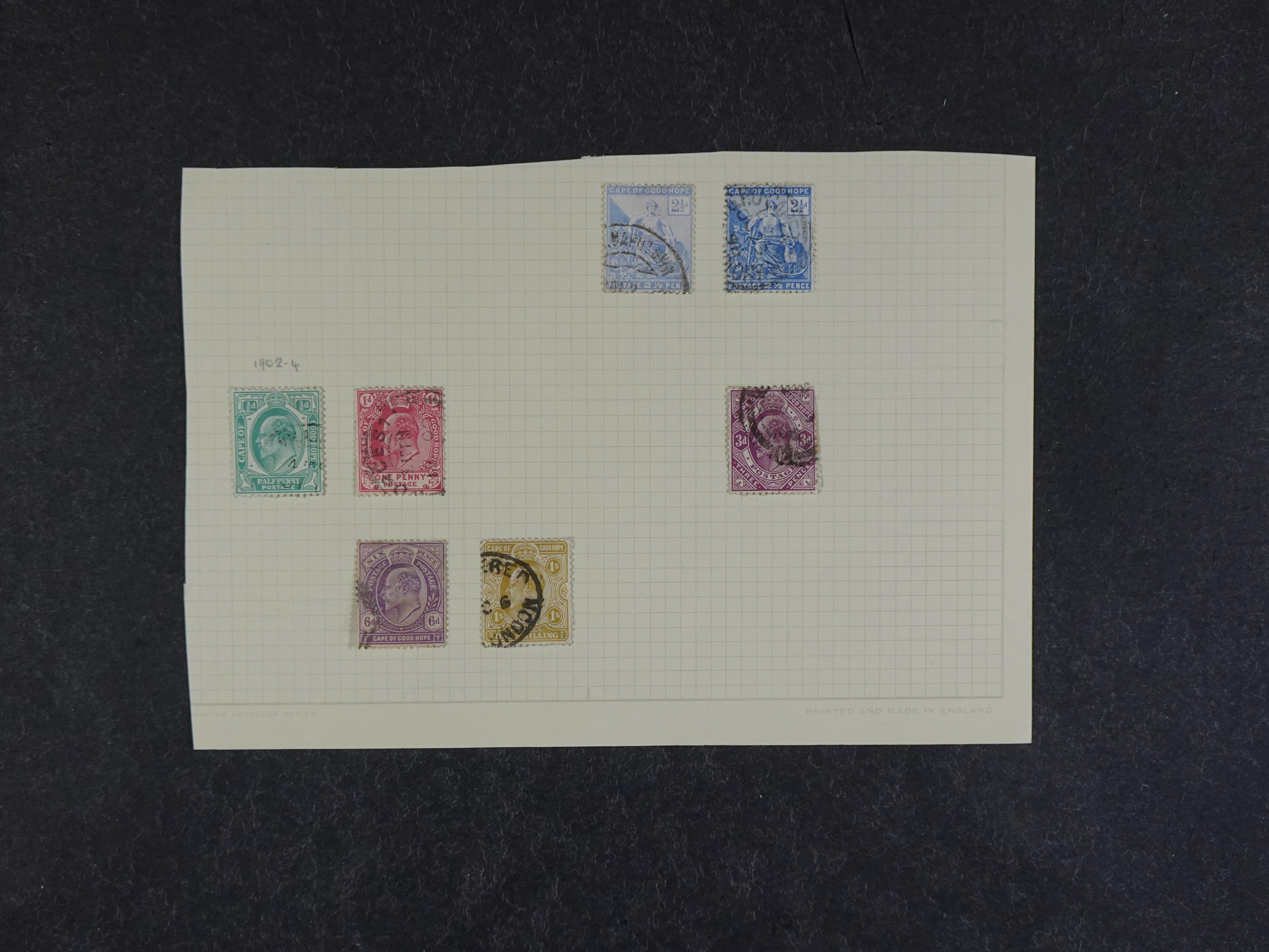 Geweldig fundgrube Britse gebieden met zeer veel bijzondere stempels en zeer fraai canada en ST. Helena. 71