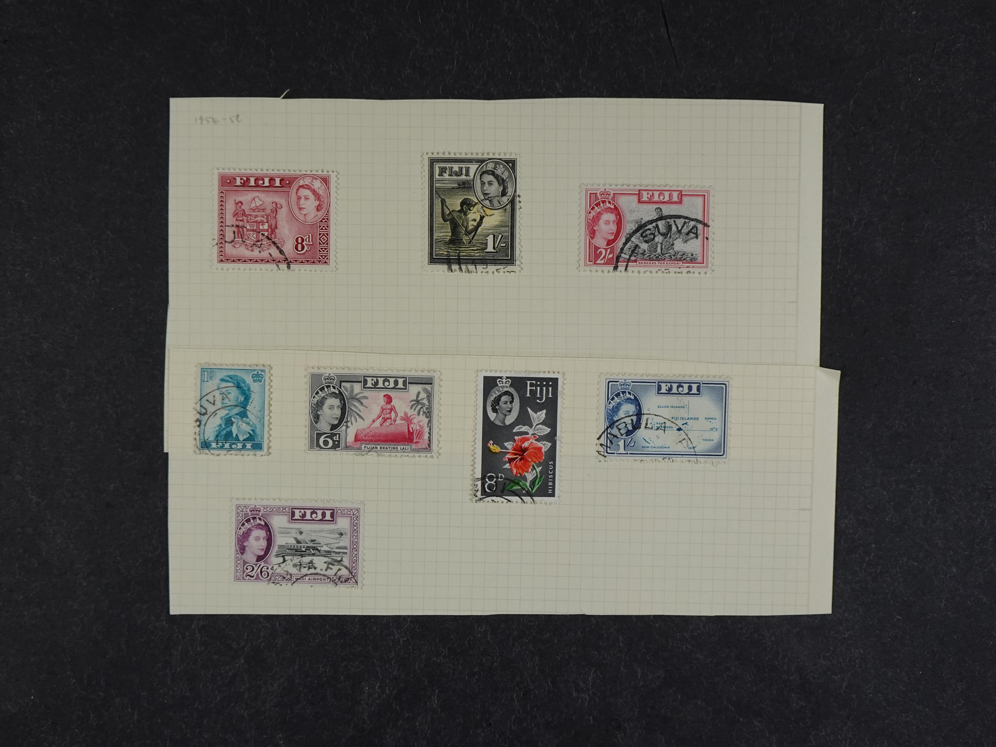 Geweldig fundgrube Britse gebieden met zeer veel bijzondere stempels en zeer fraai canada en ST. Helena. 81