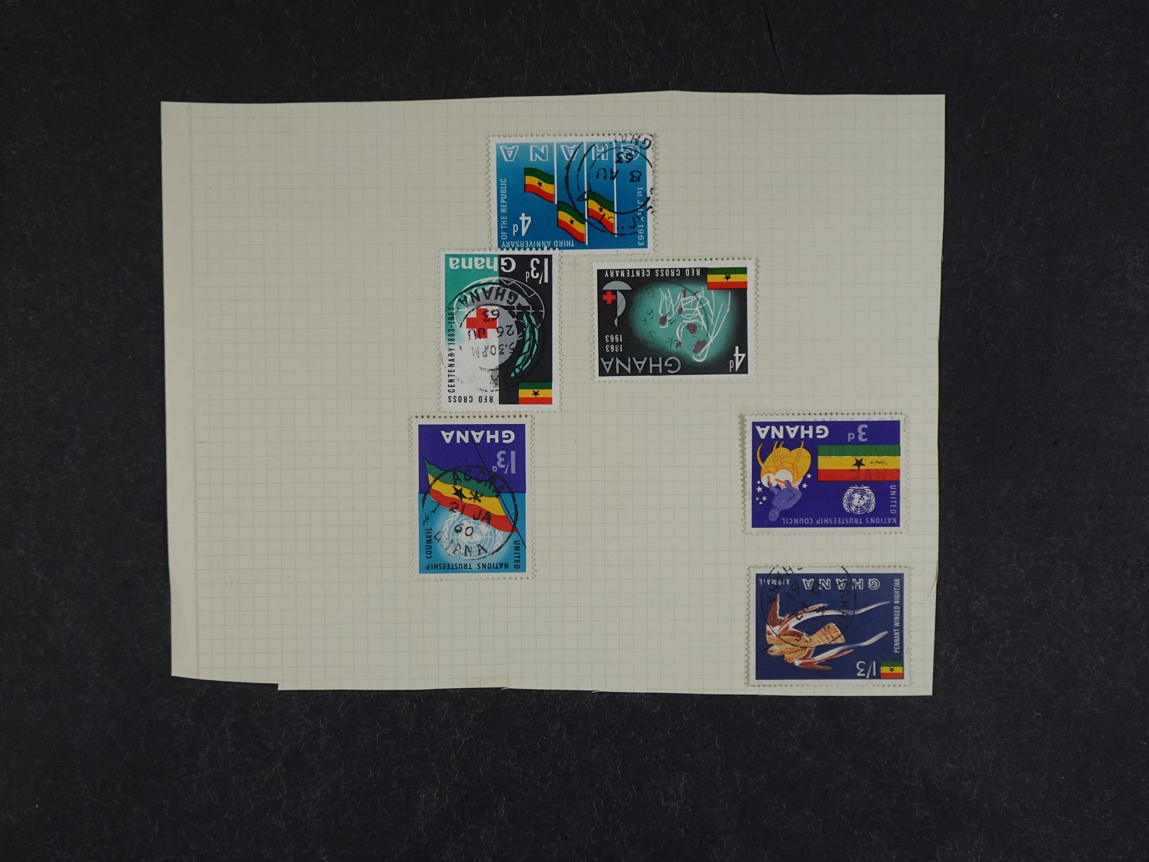 Geweldig fundgrube Britse gebieden met zeer veel bijzondere stempels en zeer fraai canada en ST. Helena. 94