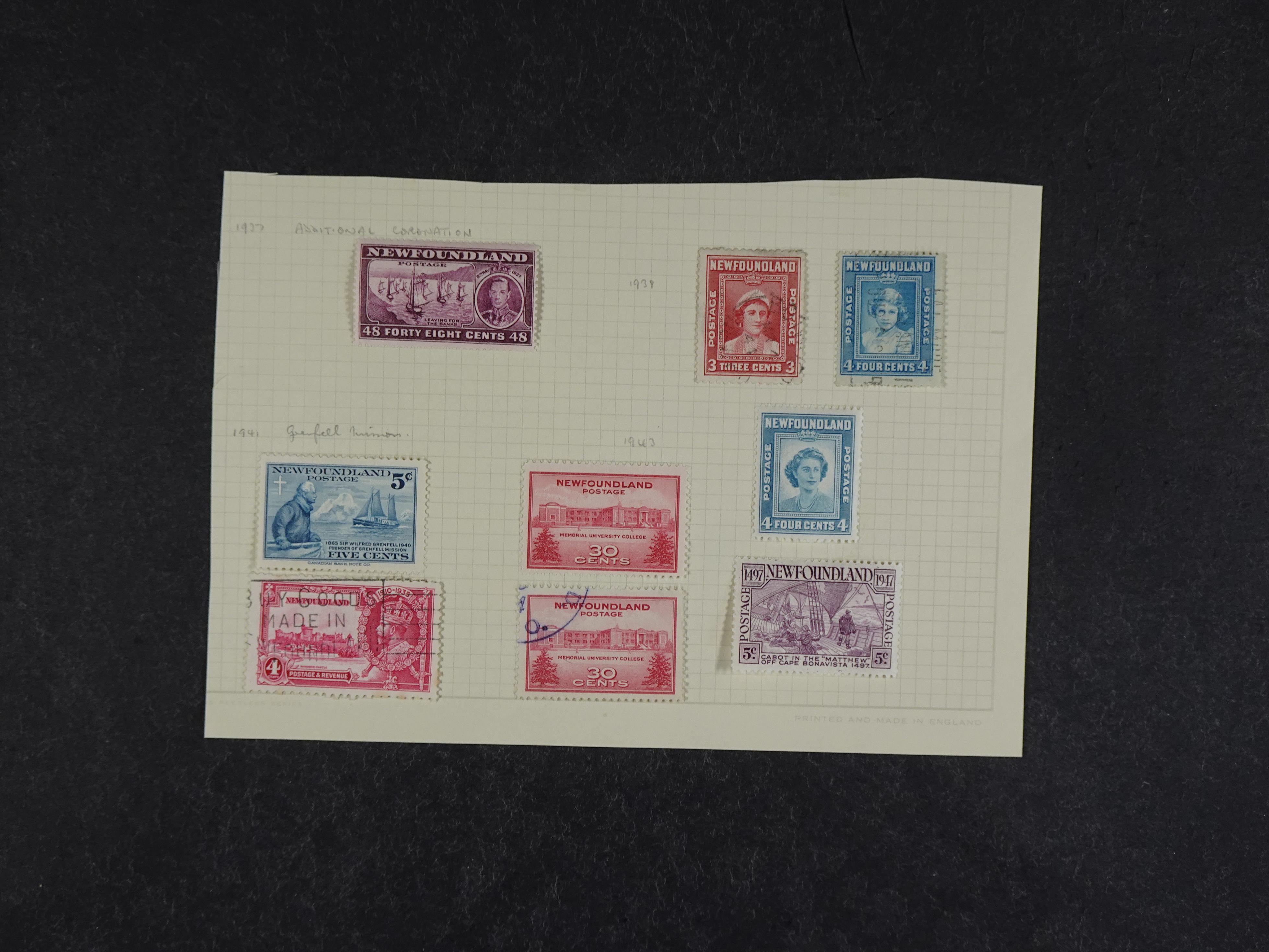 Geweldig fundgrube Britse gebieden met zeer veel bijzondere stempels en zeer fraai canada en ST. Helena. 102