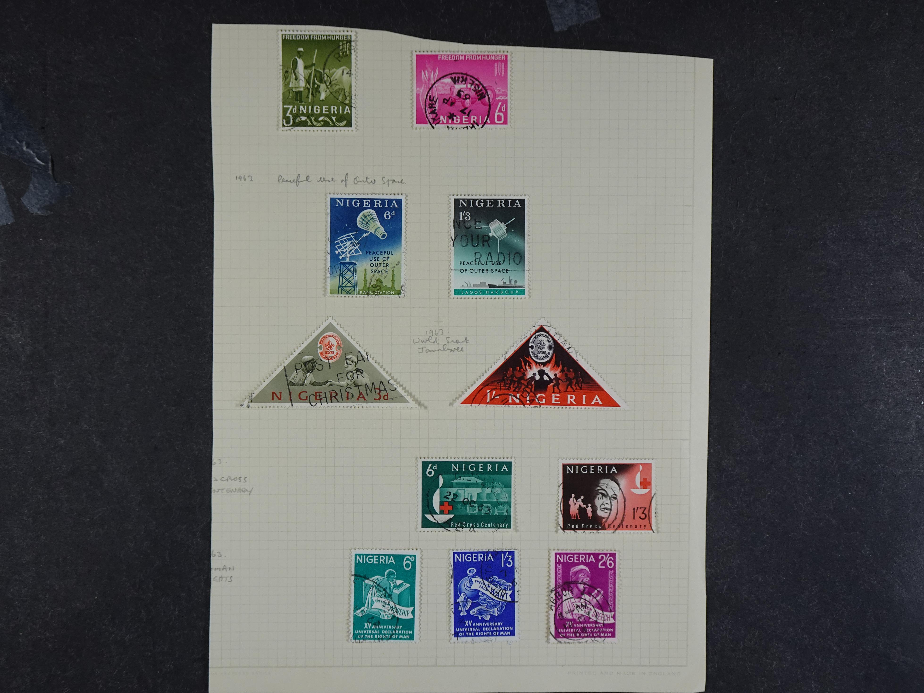 Geweldig fundgrube Britse gebieden met zeer veel bijzondere stempels en zeer fraai canada en ST. Helena. 109