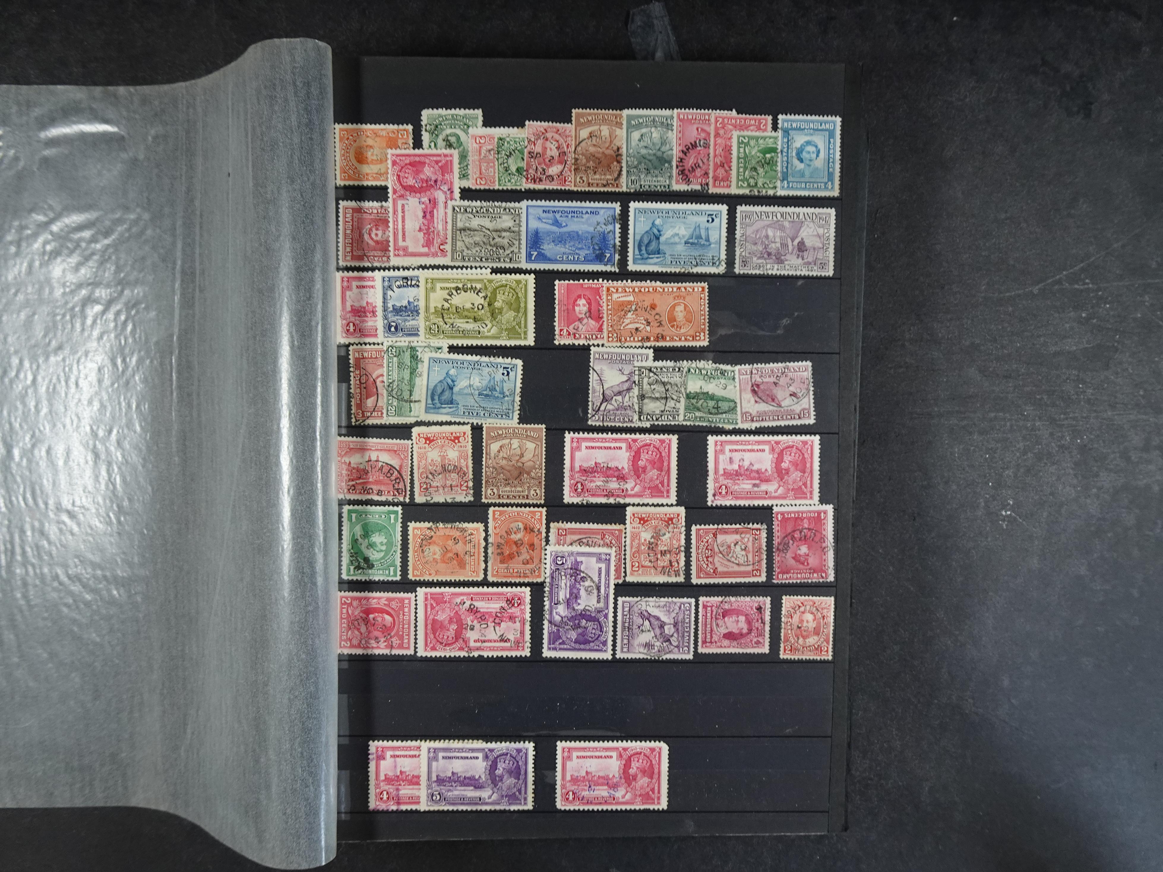 Geweldig fundgrube Britse gebieden met zeer veel bijzondere stempels en zeer fraai canada en ST. Helena. 115