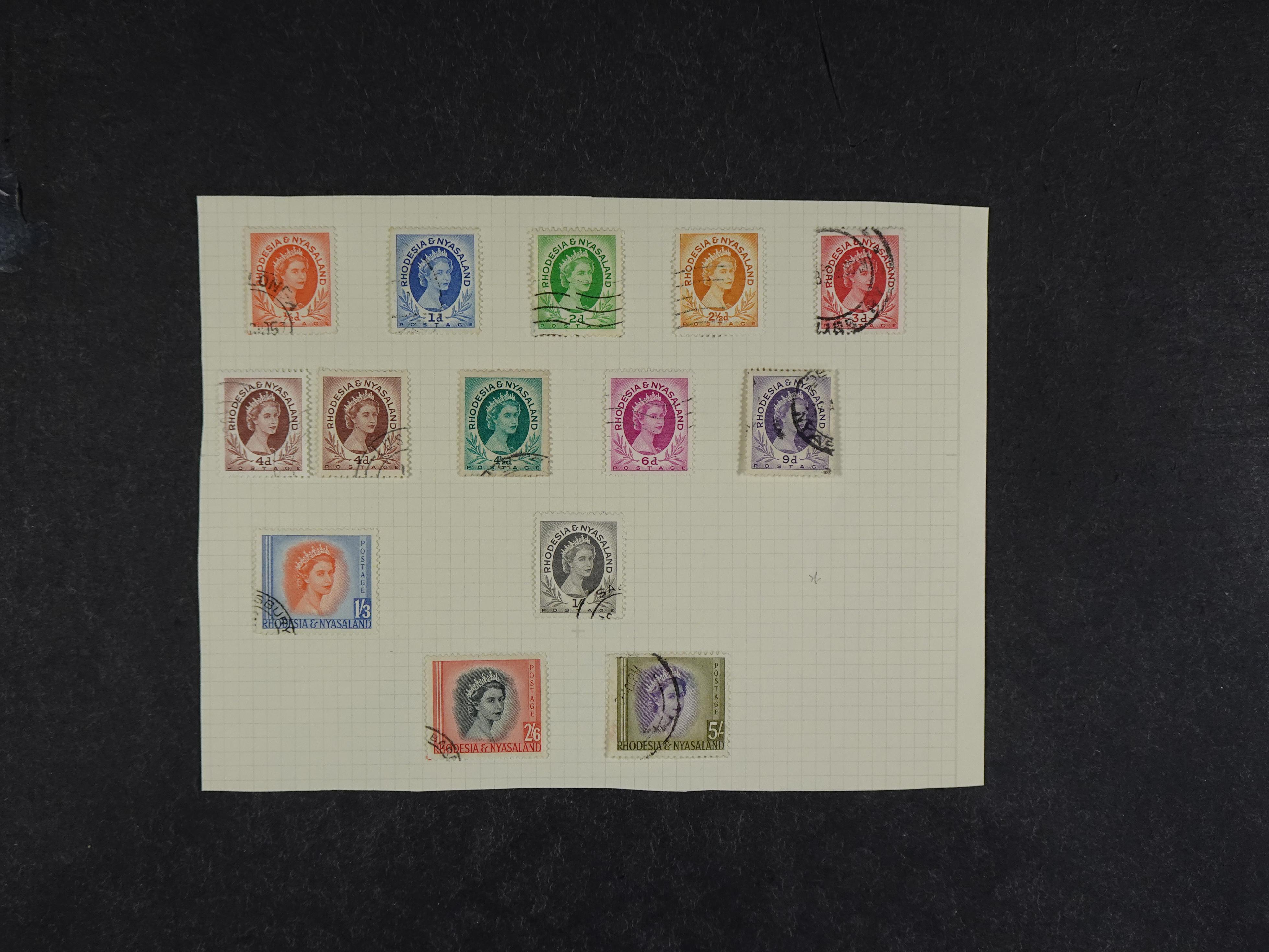 Geweldig fundgrube Britse gebieden met zeer veel bijzondere stempels en zeer fraai canada en ST. Helena. 118