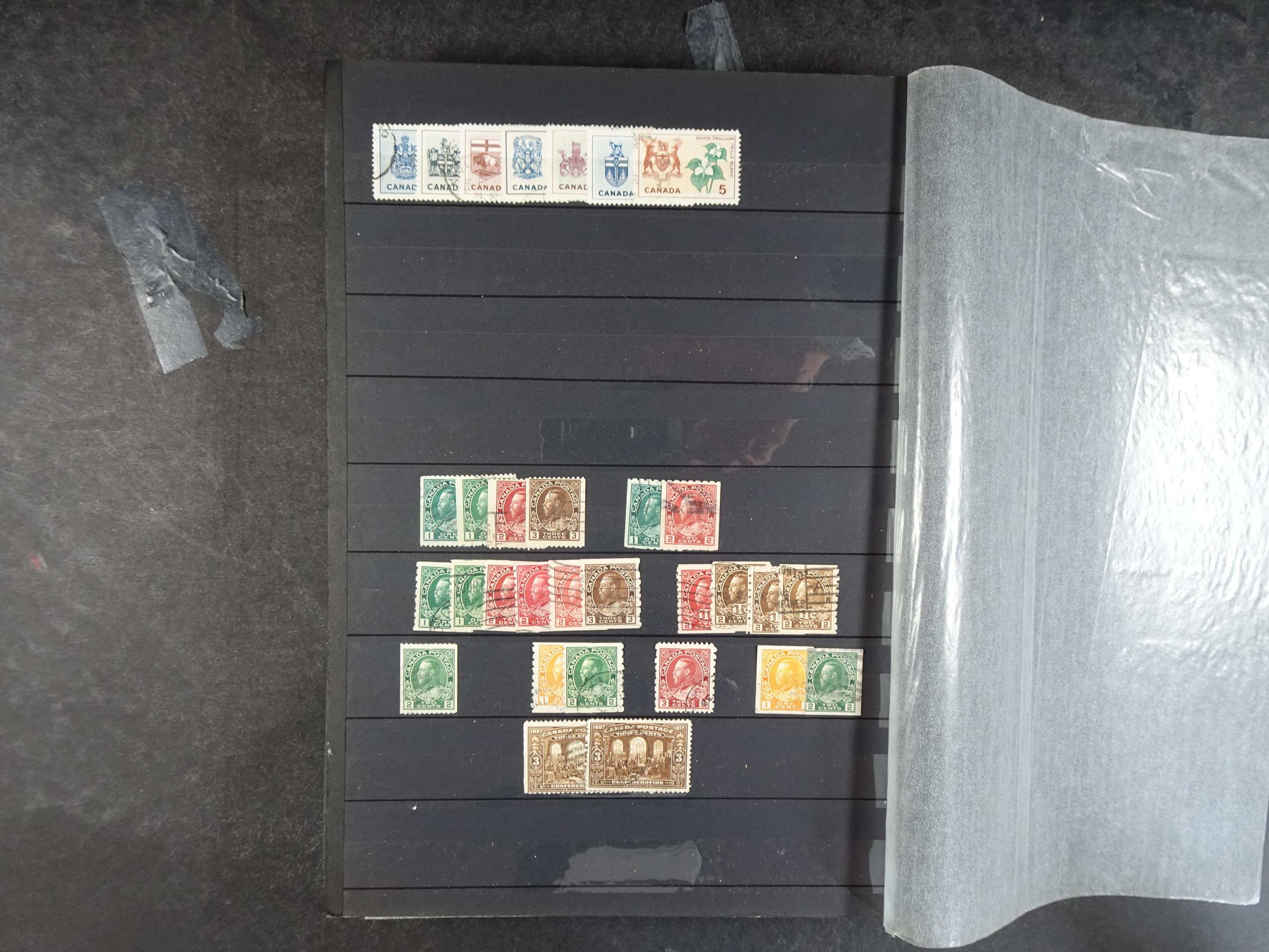 Geweldig fundgrube Britse gebieden met zeer veel bijzondere stempels en zeer fraai canada en ST. Helena. 119