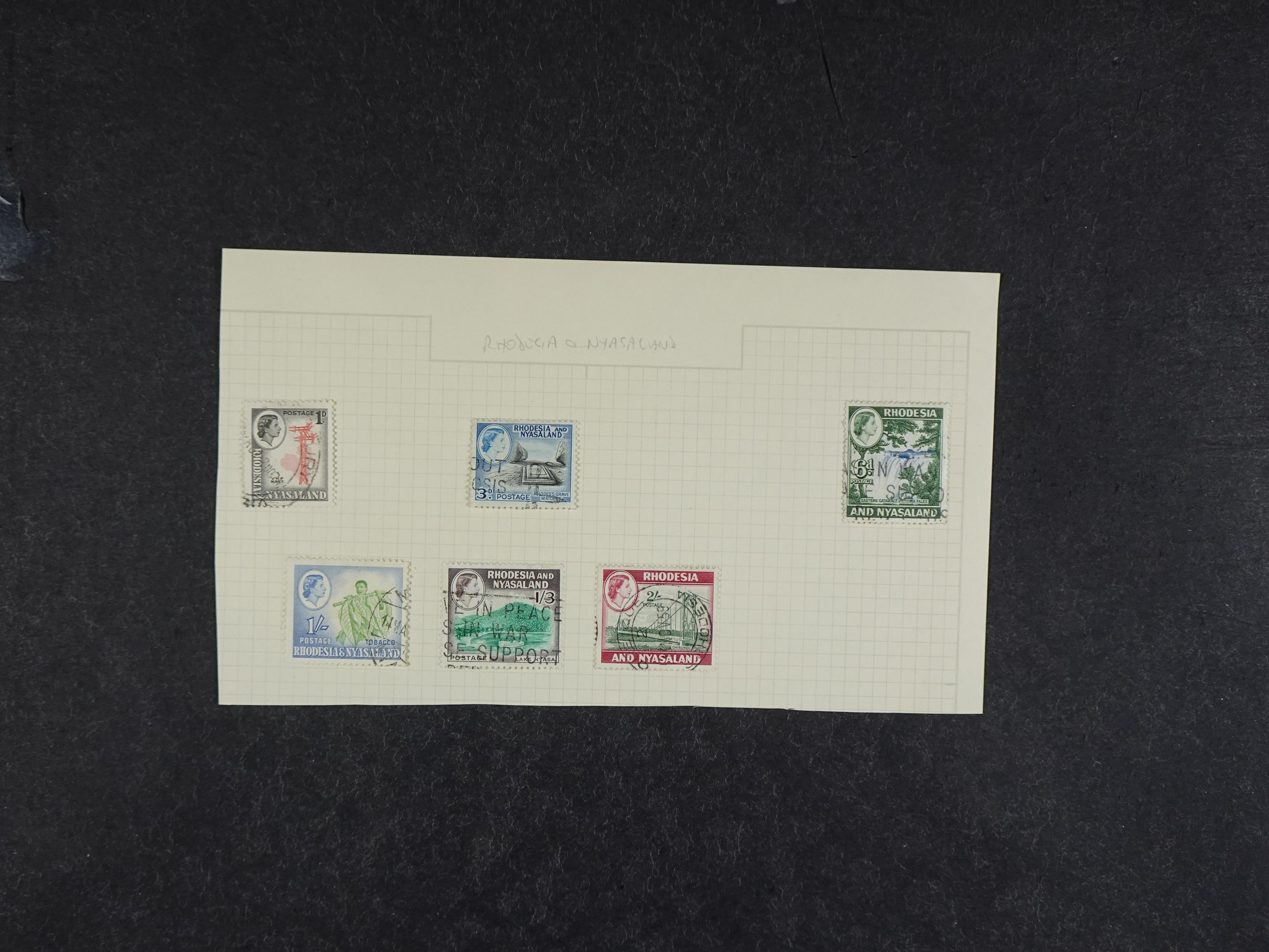 Geweldig fundgrube Britse gebieden met zeer veel bijzondere stempels en zeer fraai canada en ST. Helena. 120