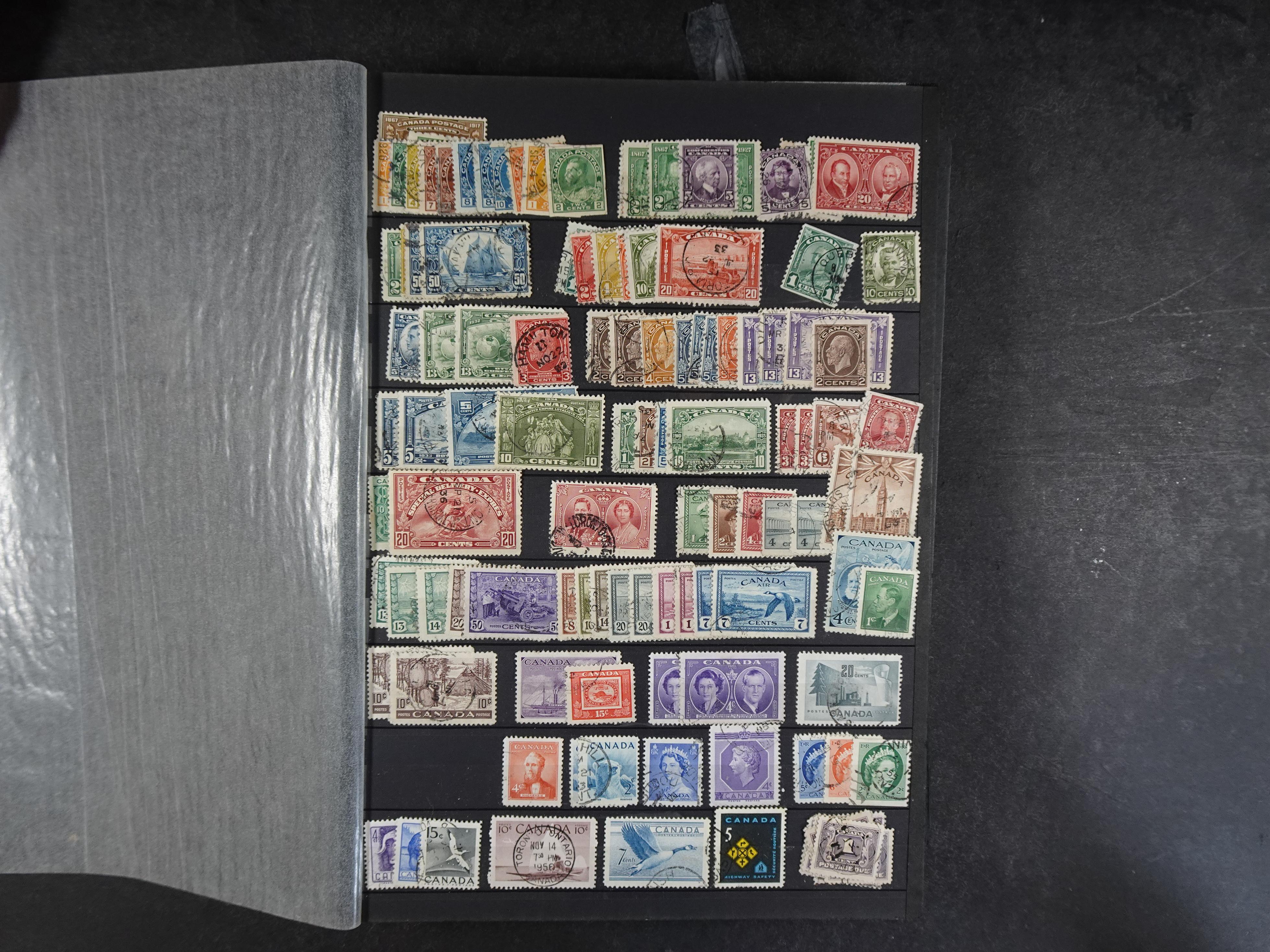 Geweldig fundgrube Britse gebieden met zeer veel bijzondere stempels en zeer fraai canada en ST. Helena. 121