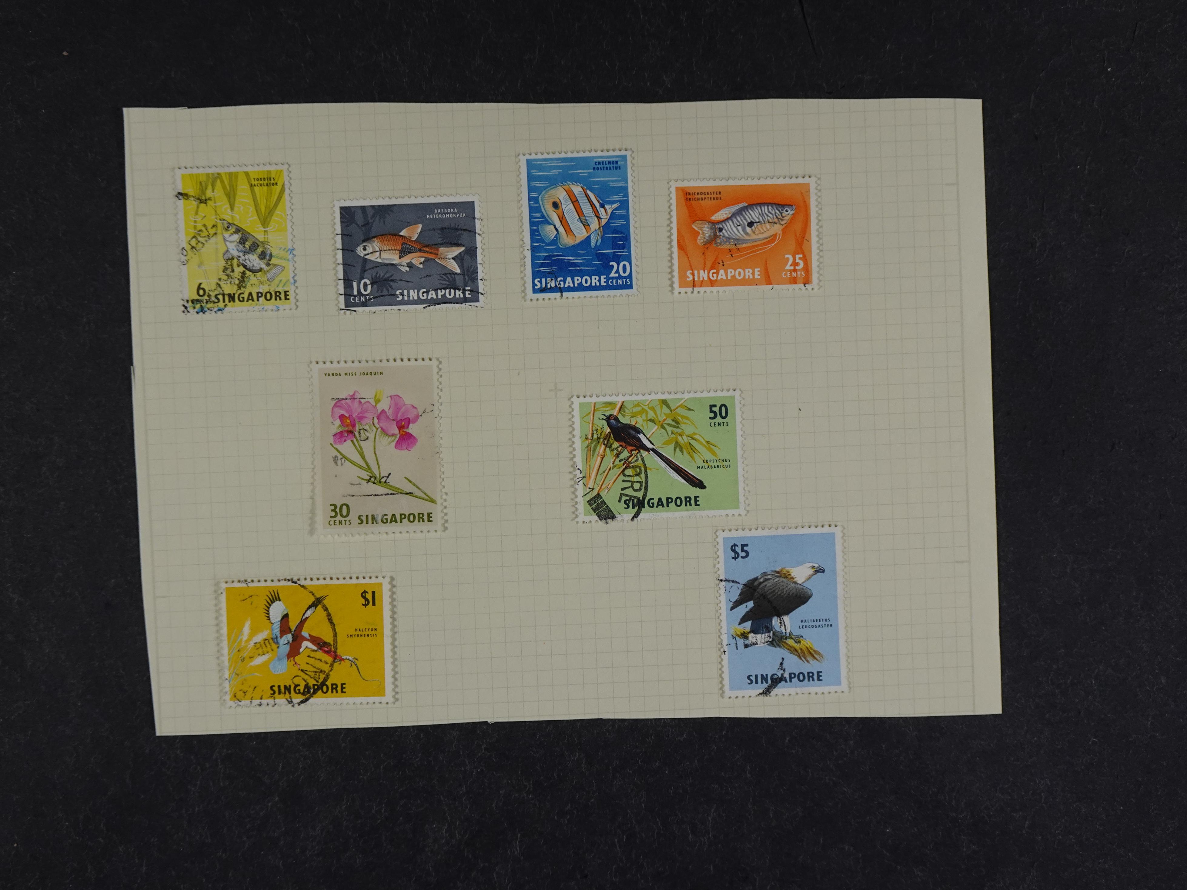 Geweldig fundgrube Britse gebieden met zeer veel bijzondere stempels en zeer fraai canada en ST. Helena. 132