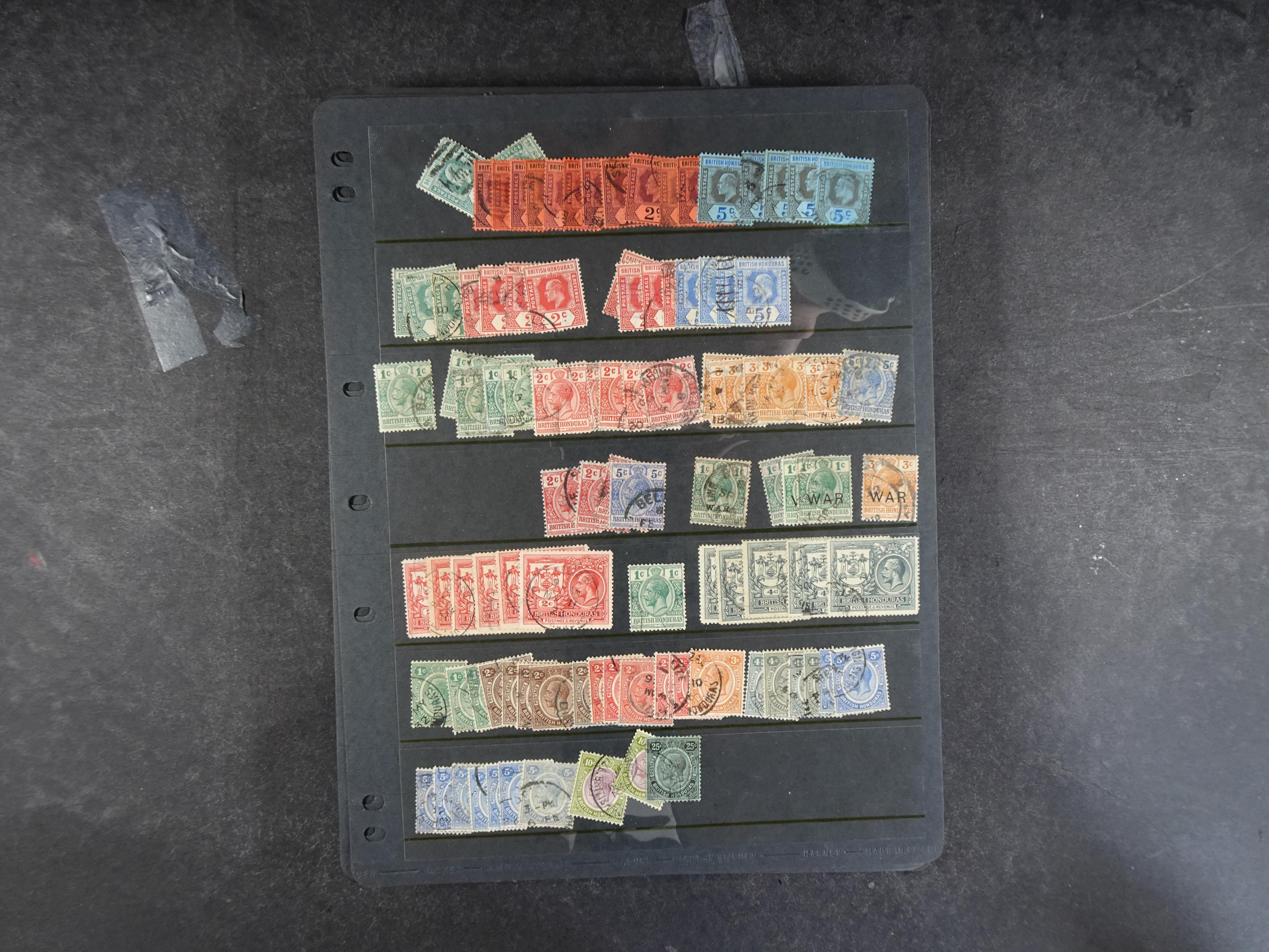 Geweldig fundgrube Britse gebieden met zeer veel bijzondere stempels en zeer fraai canada en ST. Helena. 133