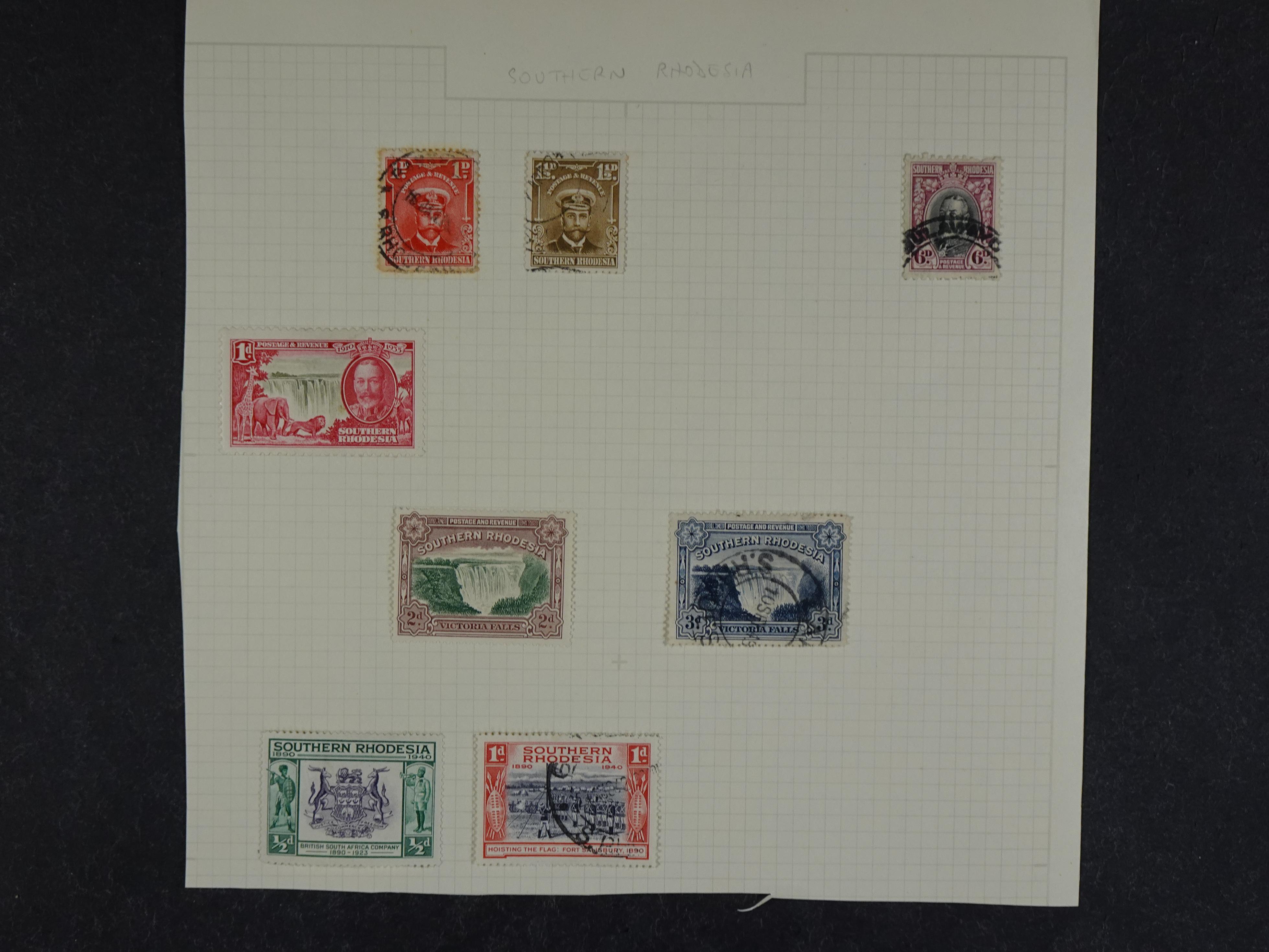 Geweldig fundgrube Britse gebieden met zeer veel bijzondere stempels en zeer fraai canada en ST. Helena. 146