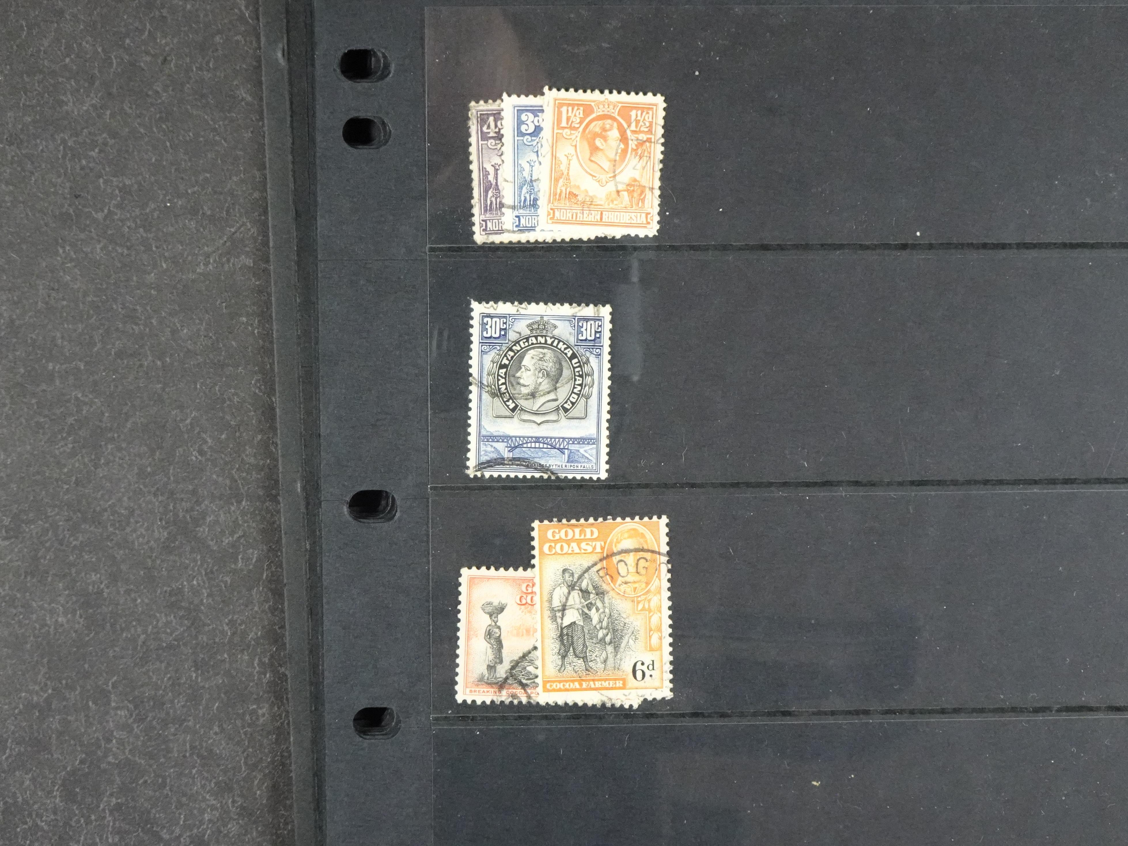 Geweldig fundgrube Britse gebieden met zeer veel bijzondere stempels en zeer fraai canada en ST. Helena. 167