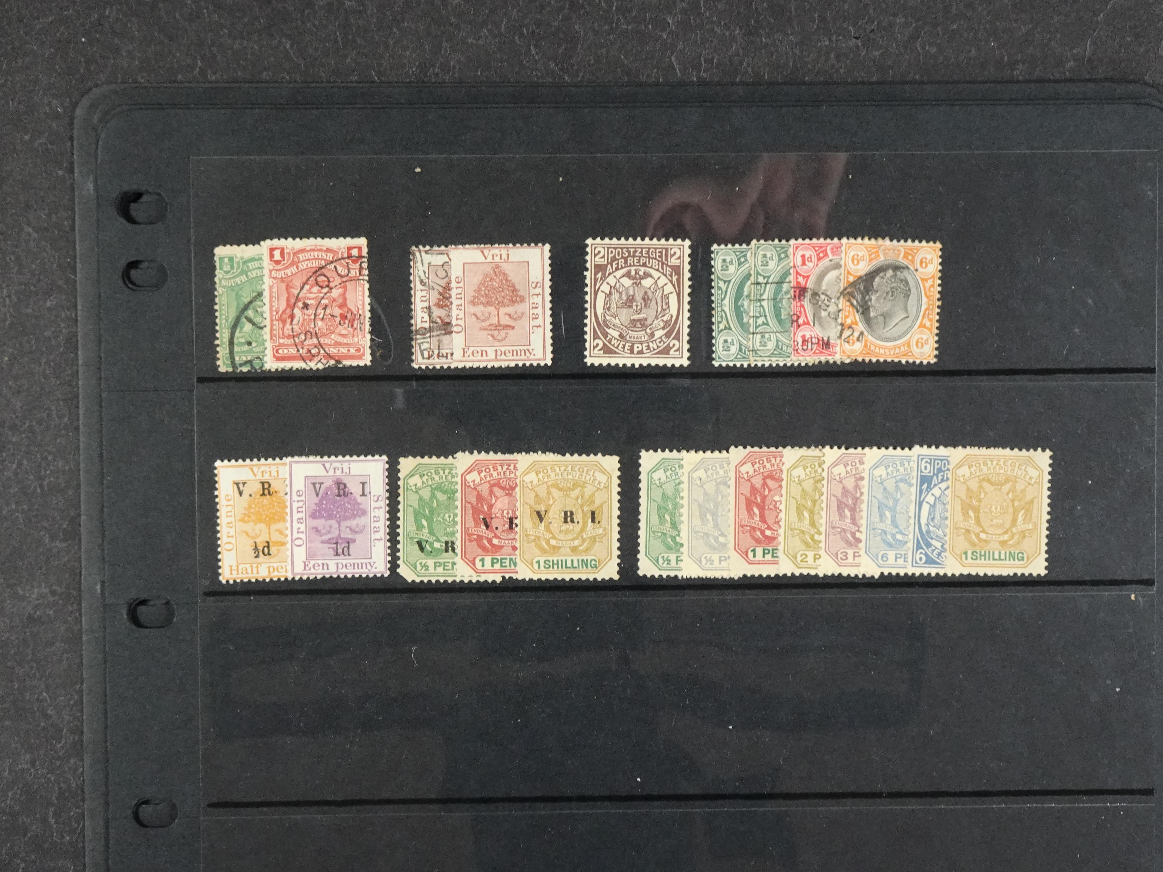 Geweldig fundgrube Britse gebieden met zeer veel bijzondere stempels en zeer fraai canada en ST. Helena. 174