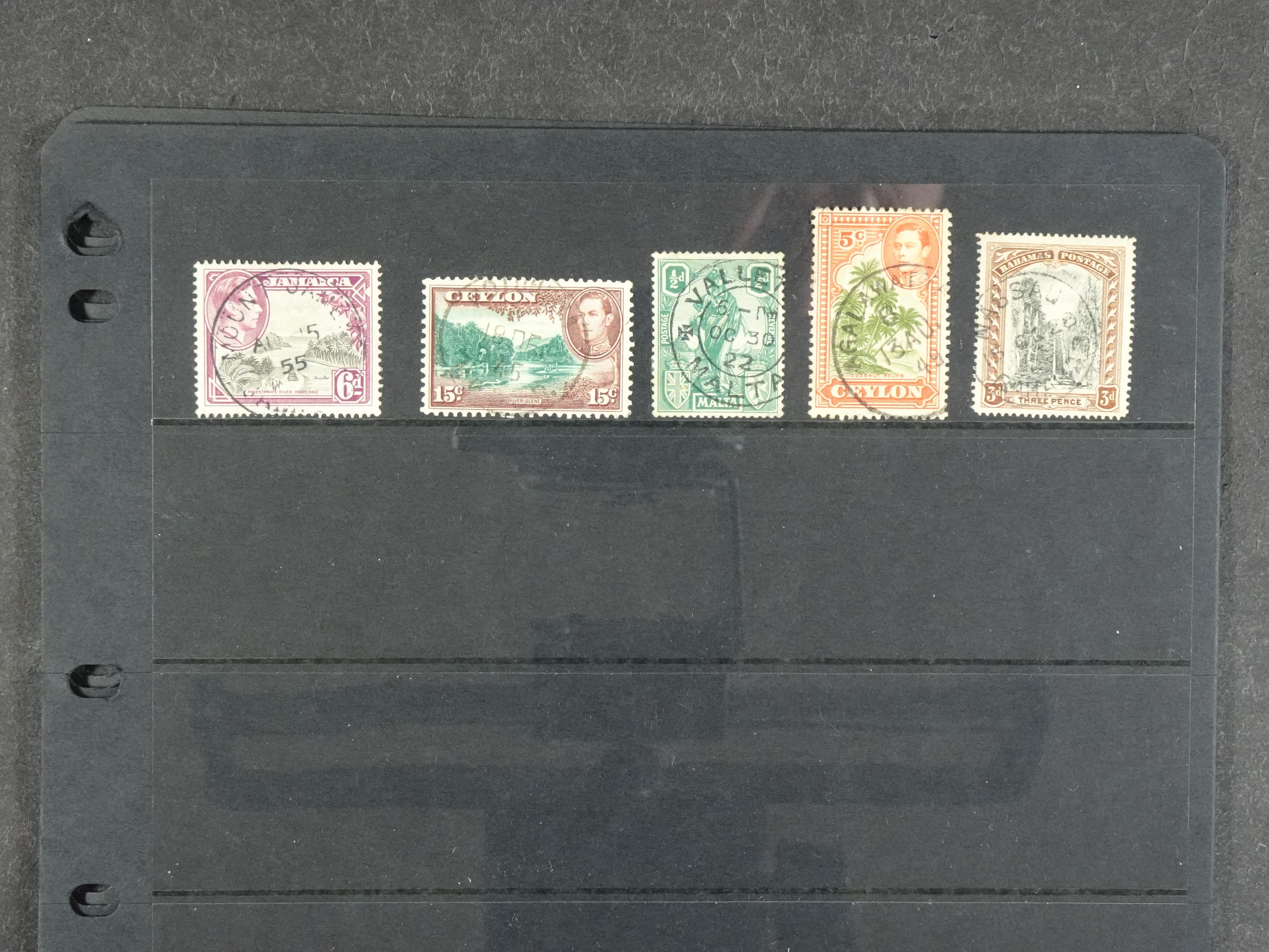 Geweldig fundgrube Britse gebieden met zeer veel bijzondere stempels en zeer fraai canada en ST. Helena. 175