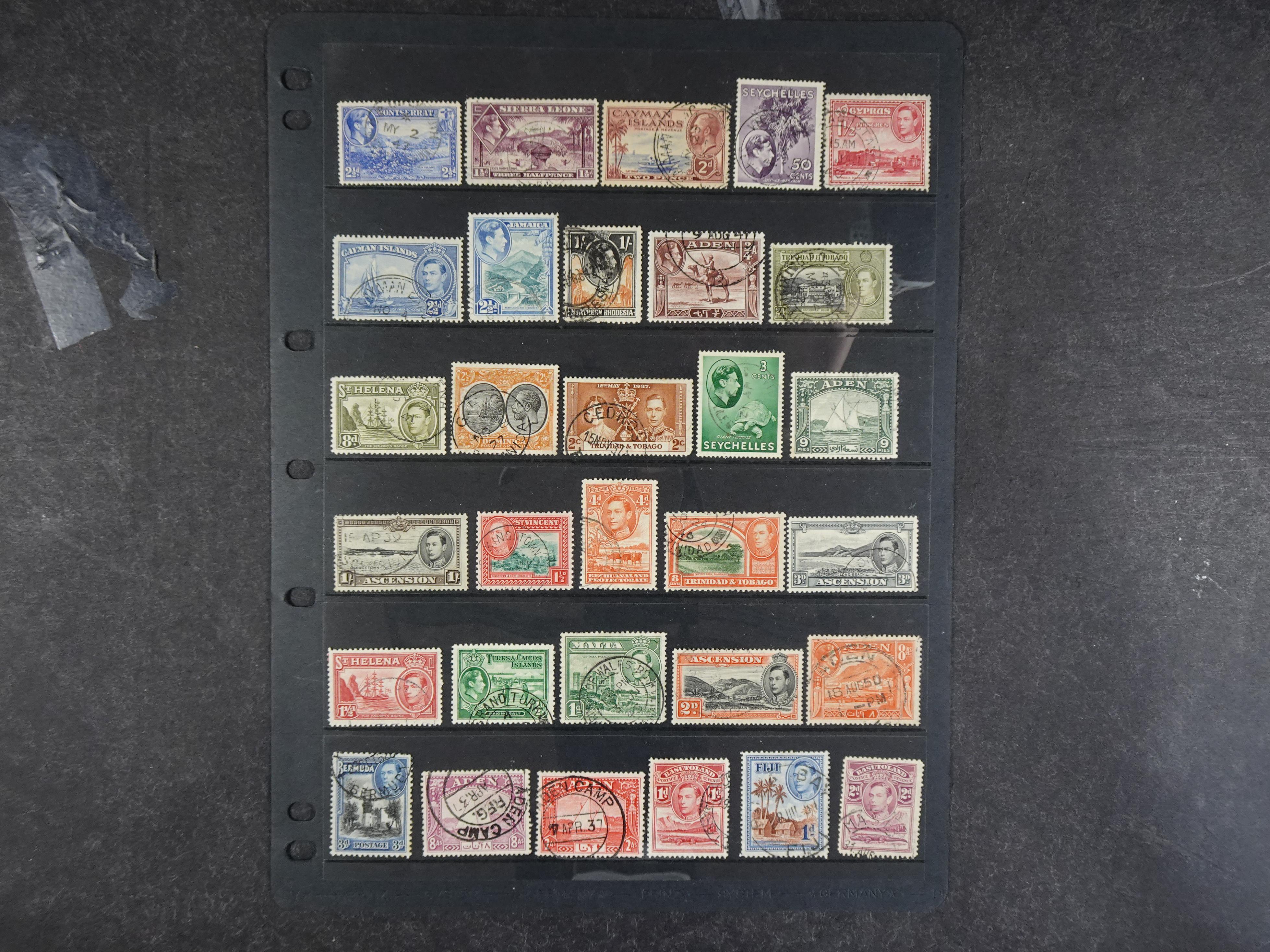 Geweldig fundgrube Britse gebieden met zeer veel bijzondere stempels en zeer fraai canada en ST. Helena. 177