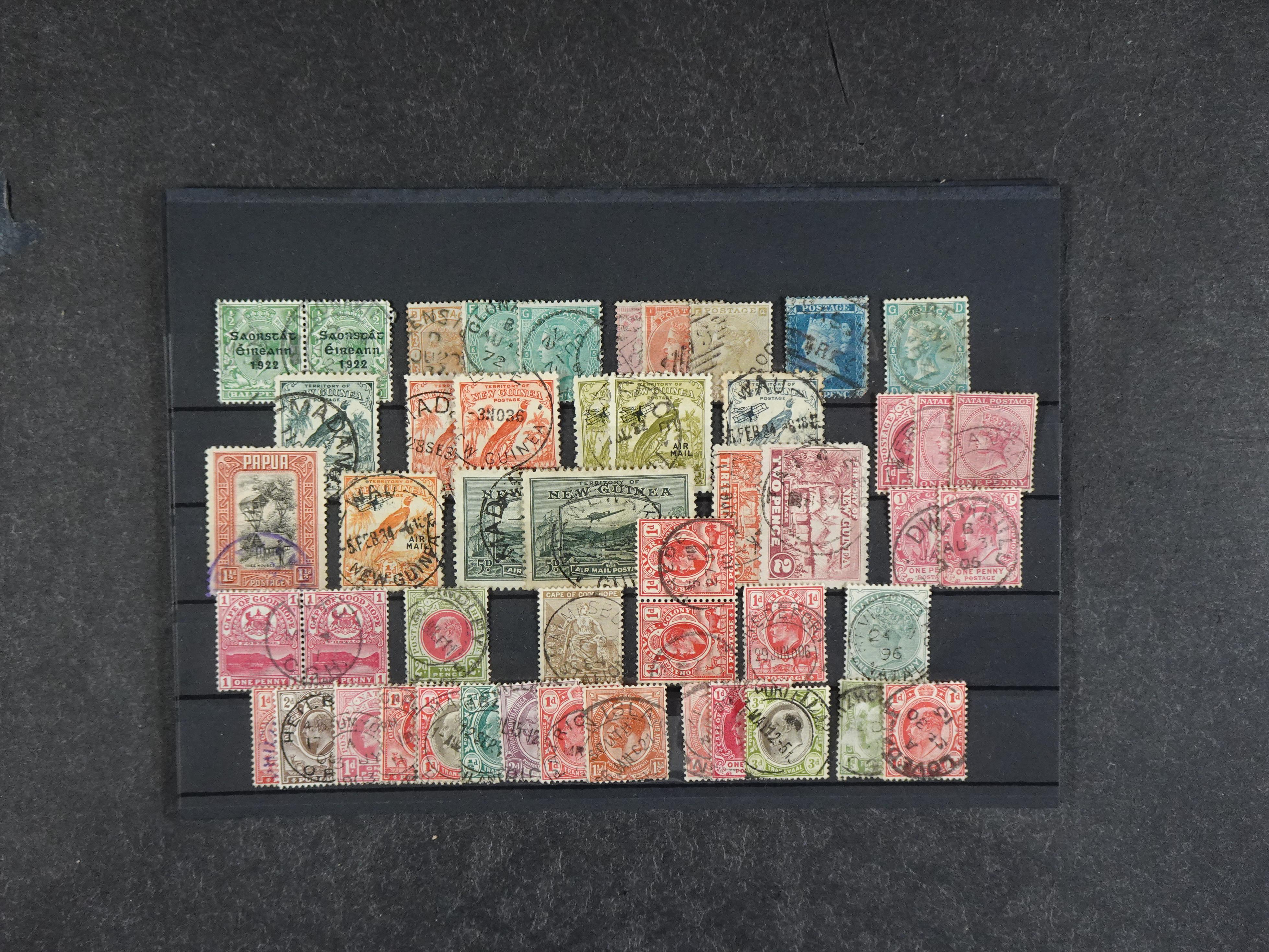 Geweldig fundgrube Britse gebieden met zeer veel bijzondere stempels en zeer fraai canada en ST. Helena. 178