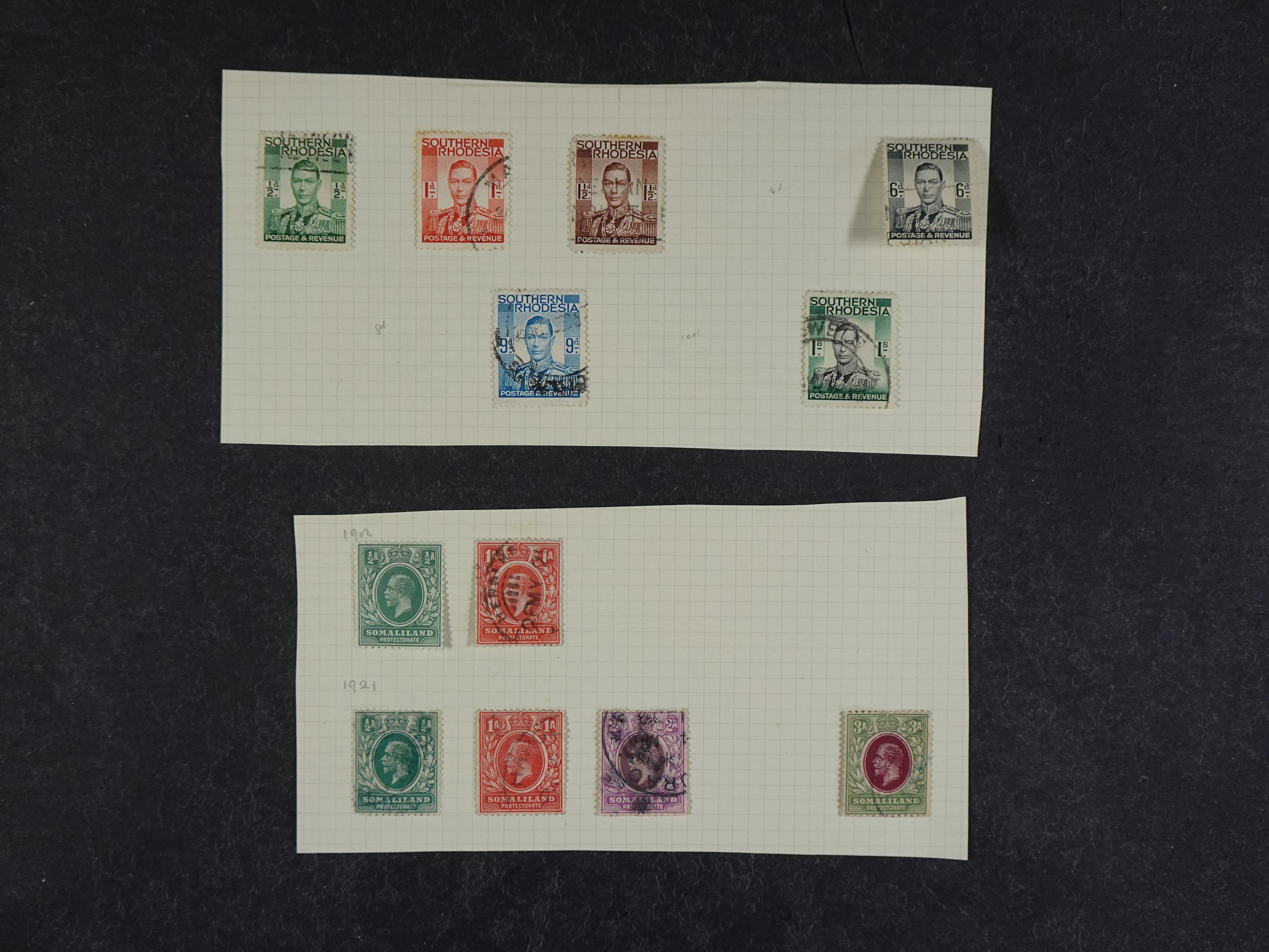 Geweldig fundgrube Britse gebieden met zeer veel bijzondere stempels en zeer fraai canada en ST. Helena. 183