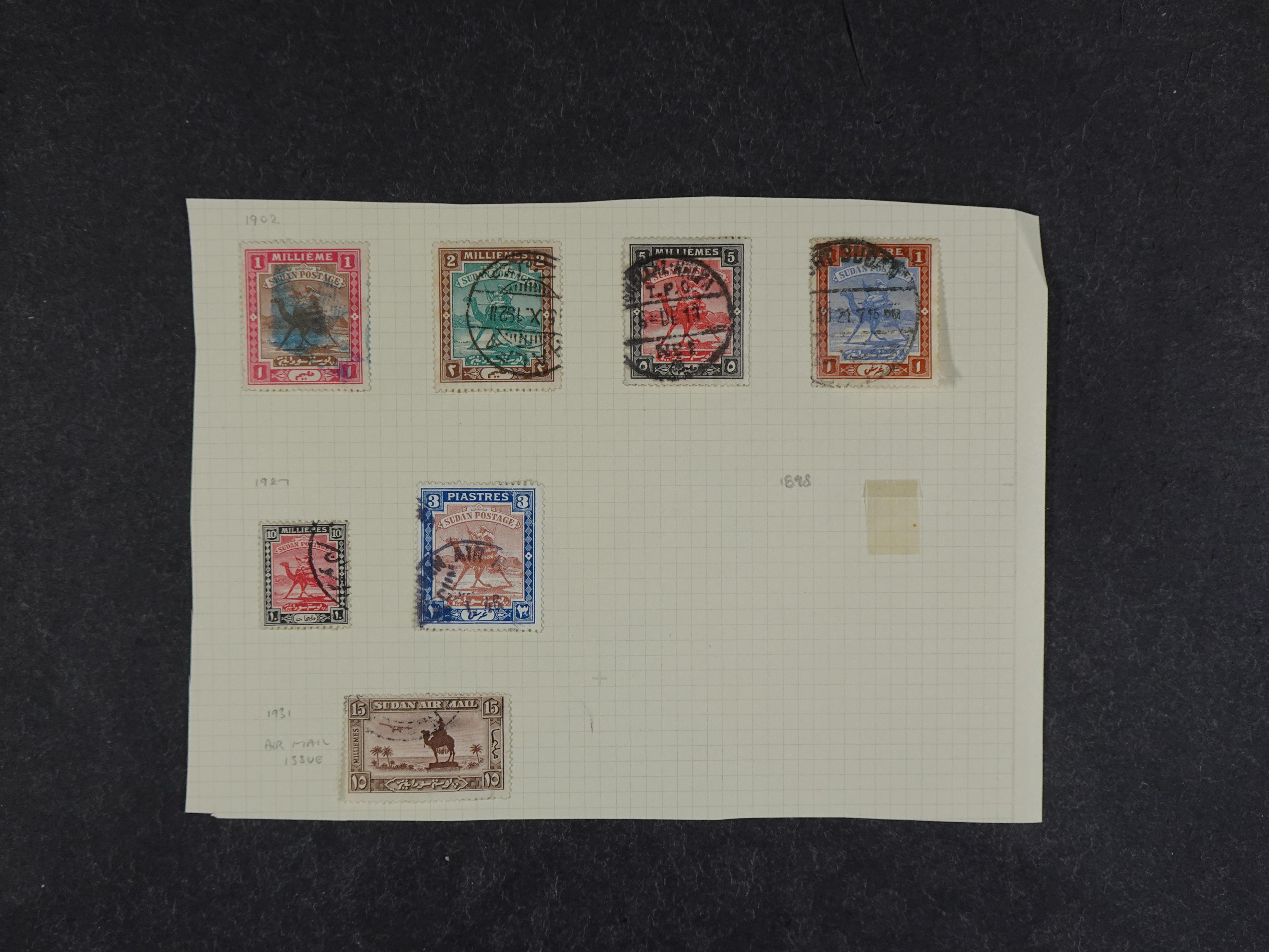 Geweldig fundgrube Britse gebieden met zeer veel bijzondere stempels en zeer fraai canada en ST. Helena. 185