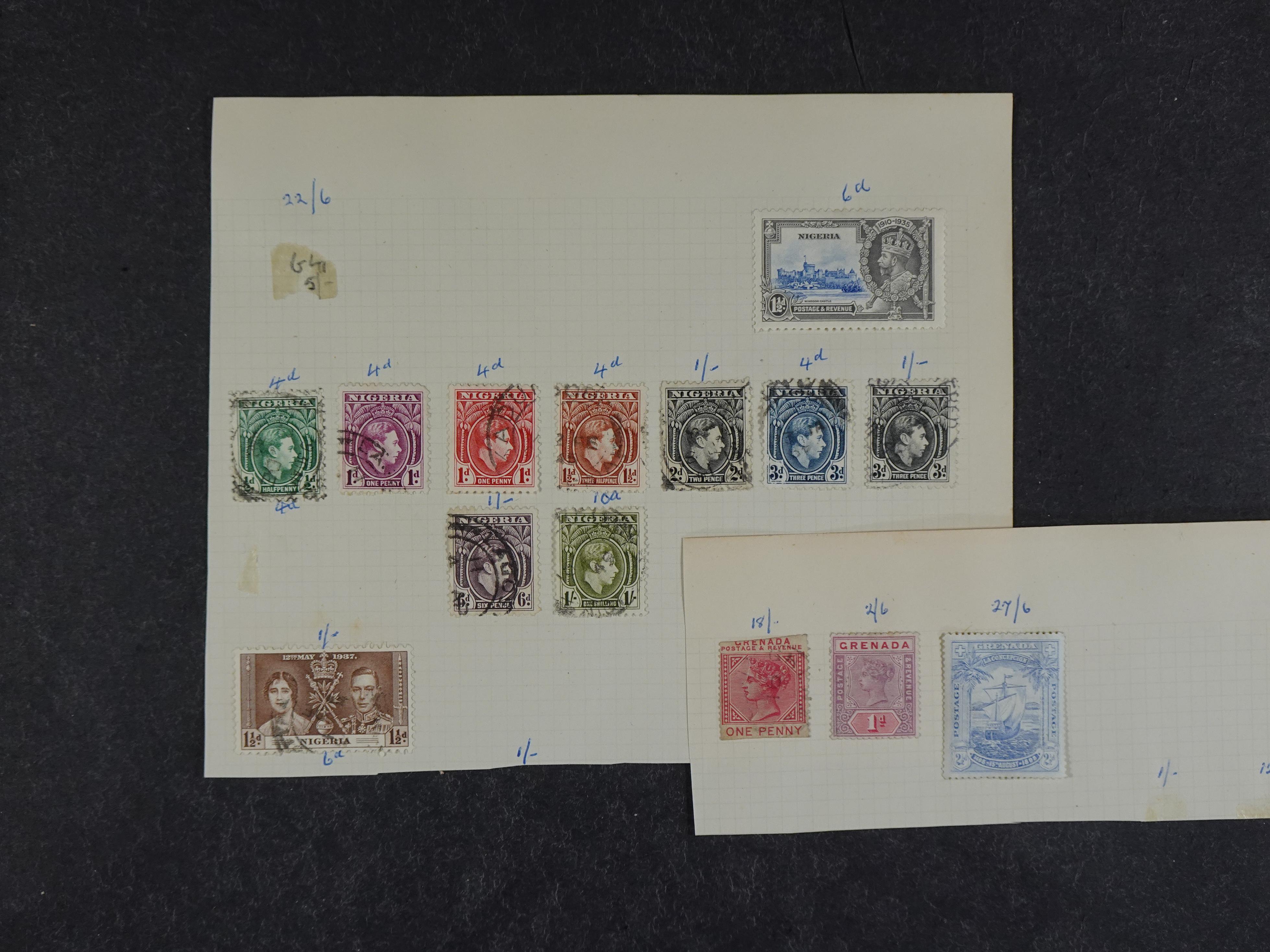 Geweldig fundgrube Britse gebieden met zeer veel bijzondere stempels en zeer fraai canada en ST. Helena. 192