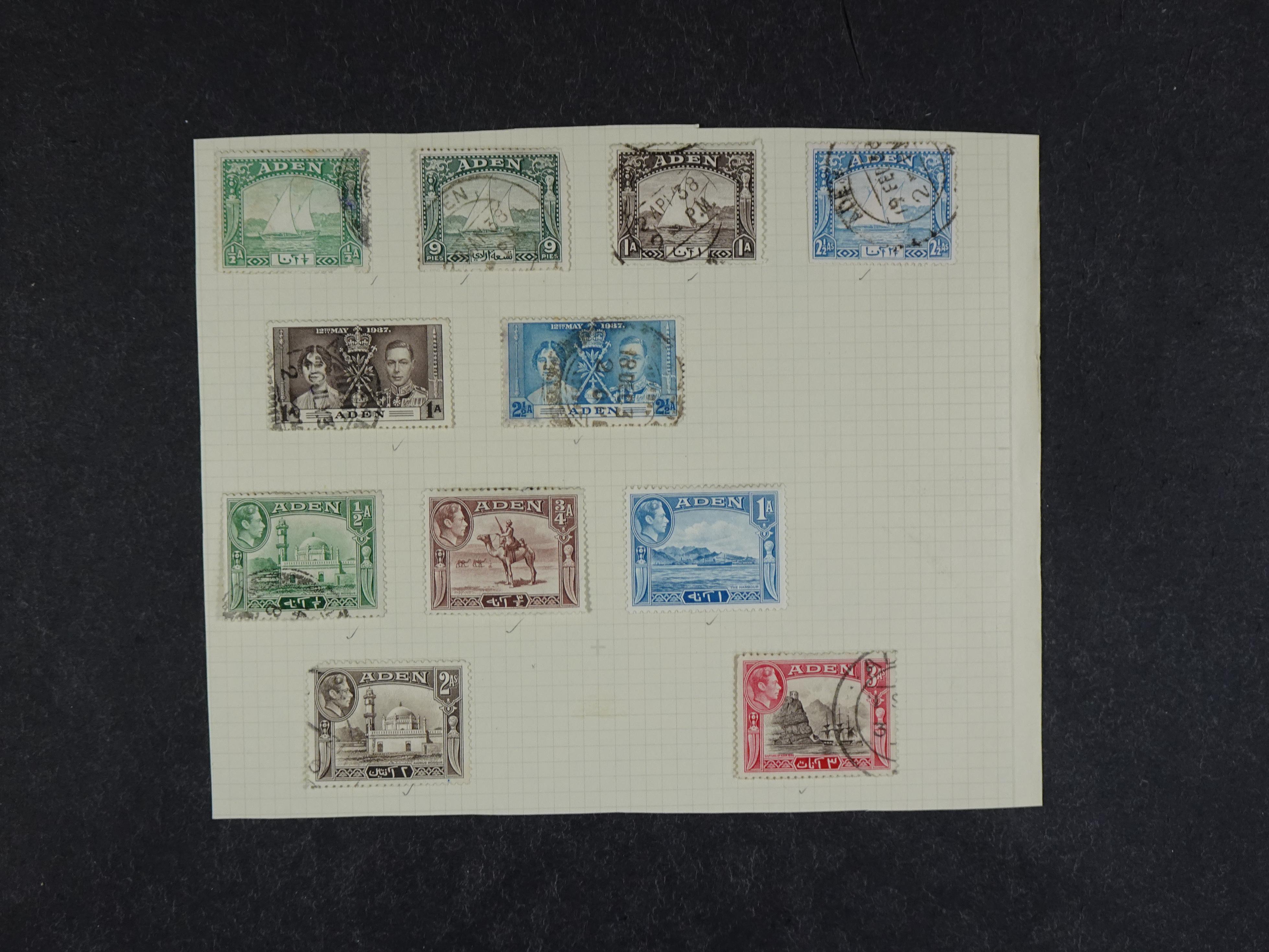 Geweldig fundgrube Britse gebieden met zeer veel bijzondere stempels en zeer fraai canada en ST. Helena. 197