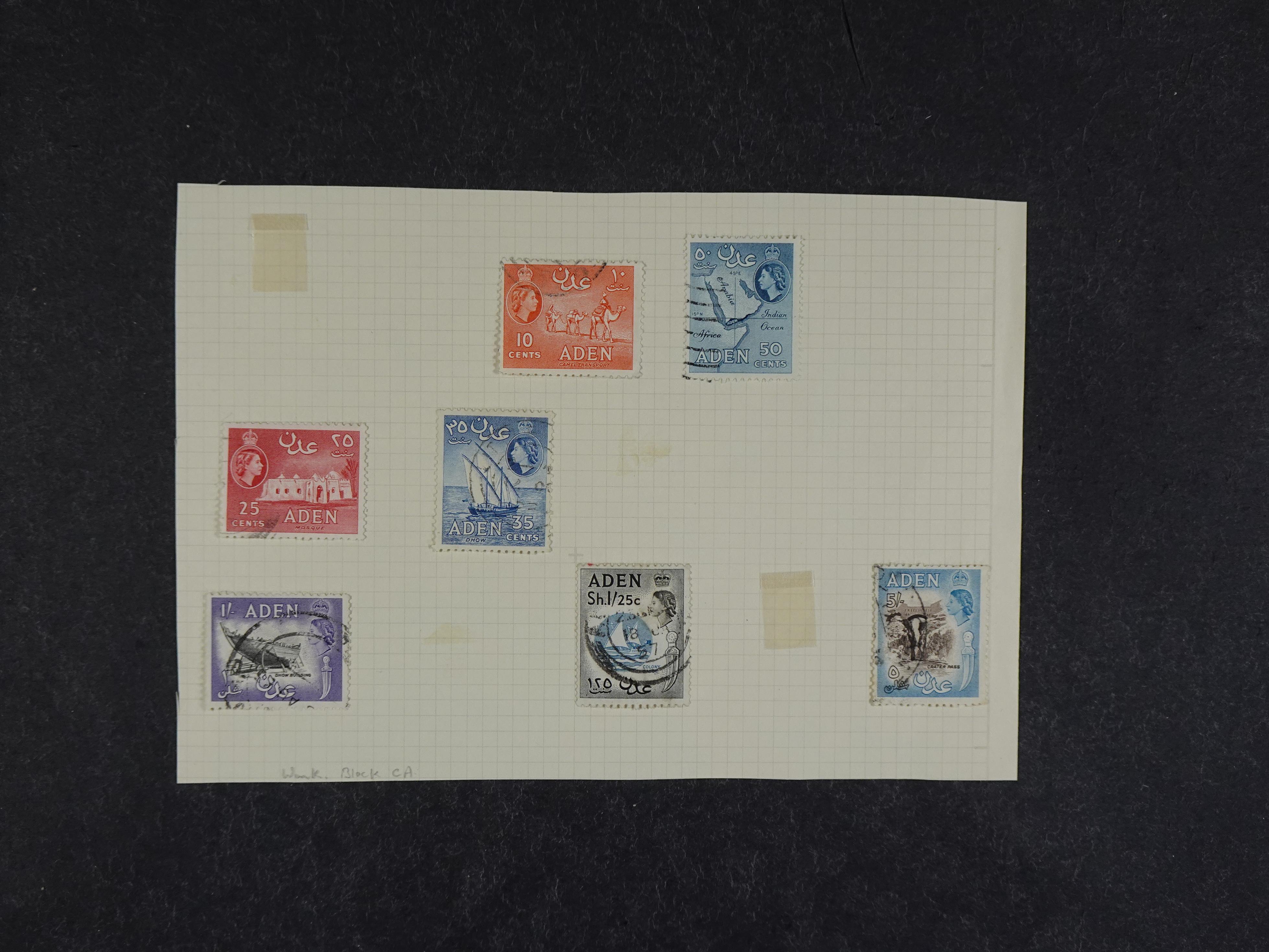 Geweldig fundgrube Britse gebieden met zeer veel bijzondere stempels en zeer fraai canada en ST. Helena. 198