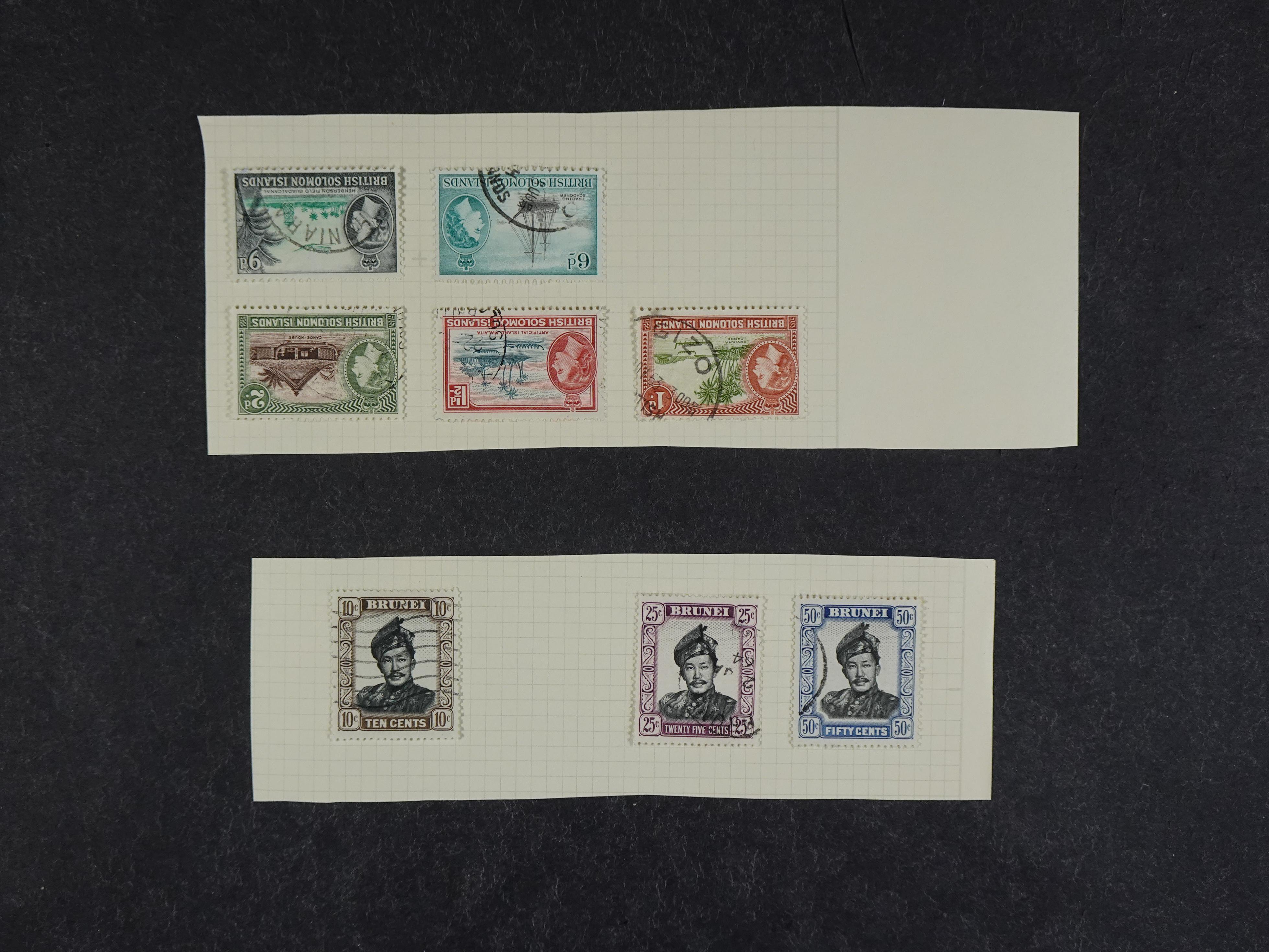 Geweldig fundgrube Britse gebieden met zeer veel bijzondere stempels en zeer fraai canada en ST. Helena. 201