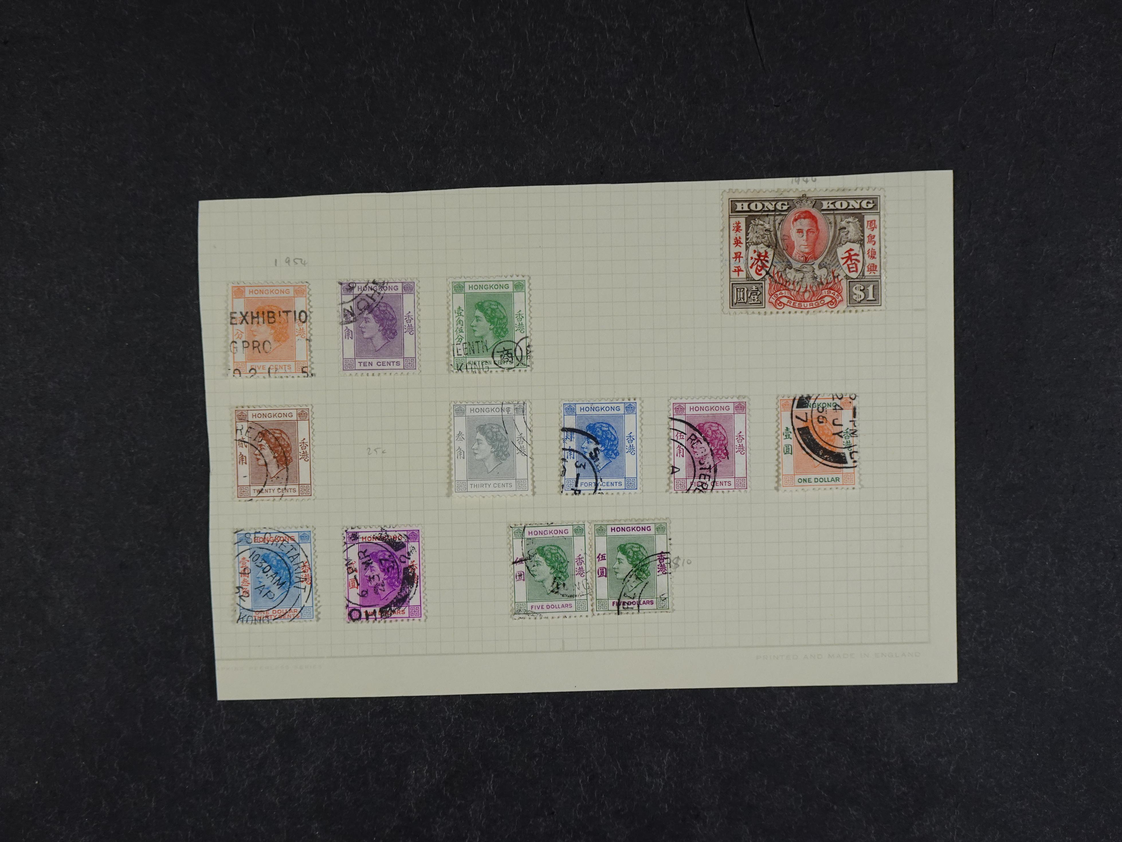 Geweldig fundgrube Britse gebieden met zeer veel bijzondere stempels en zeer fraai canada en ST. Helena. 217