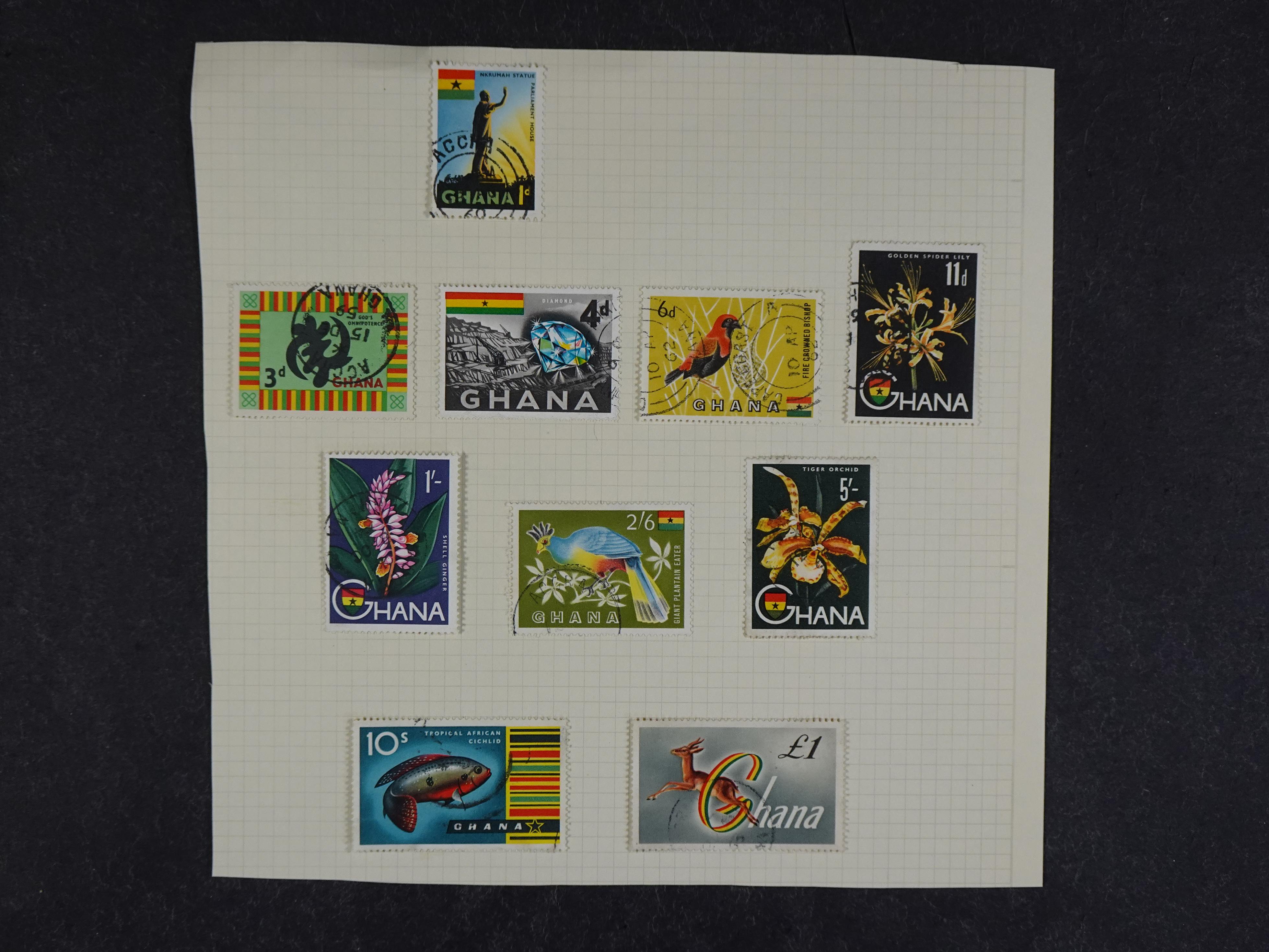 Geweldig fundgrube Britse gebieden met zeer veel bijzondere stempels en zeer fraai canada en ST. Helena. 224